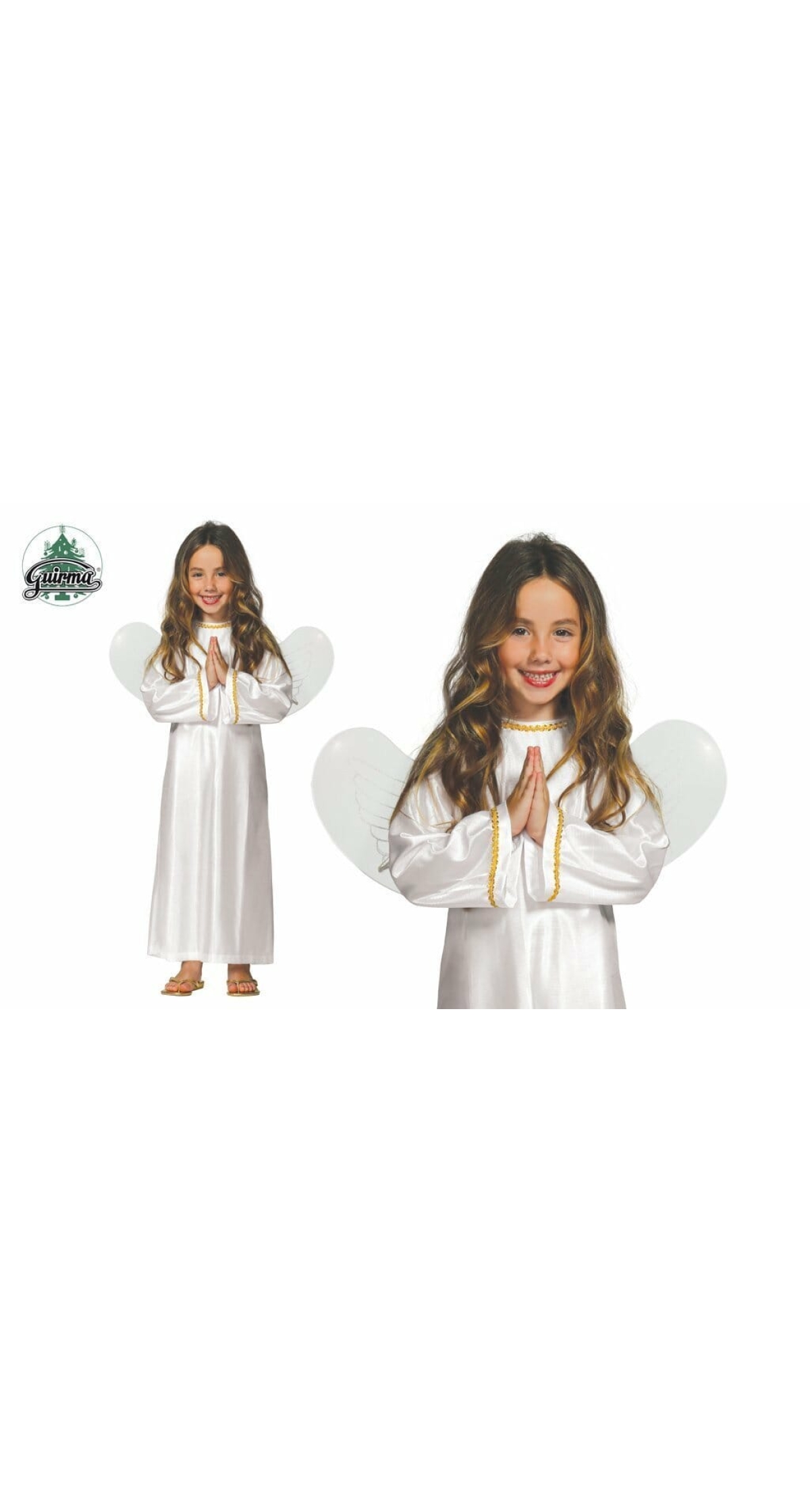 Girl / Boy Angel with Wings (Angelito) - Age 10 to 12 Years