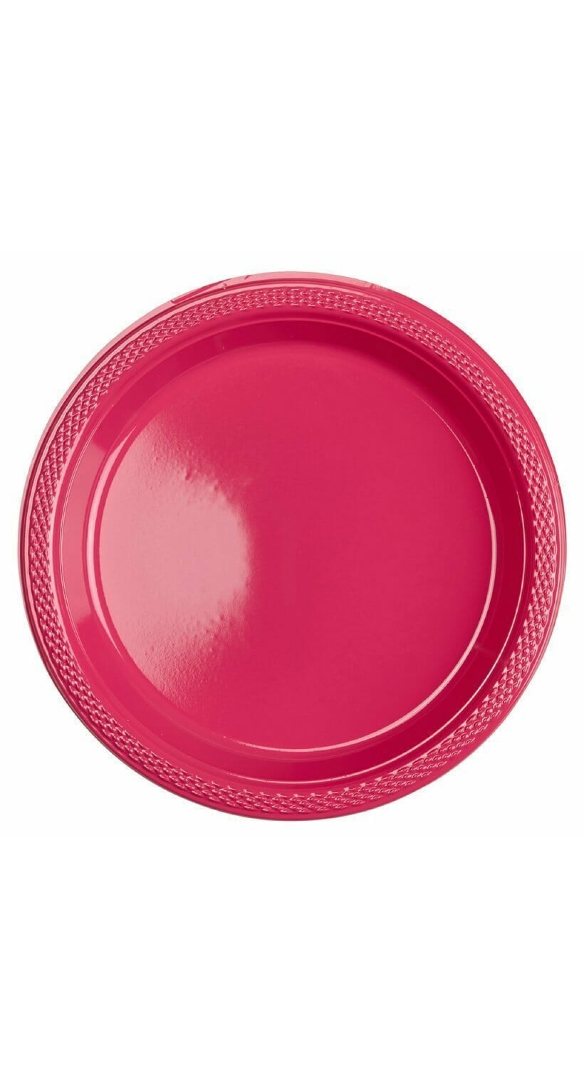 Magenta - 20 x Plastic Plates 17.8 cm