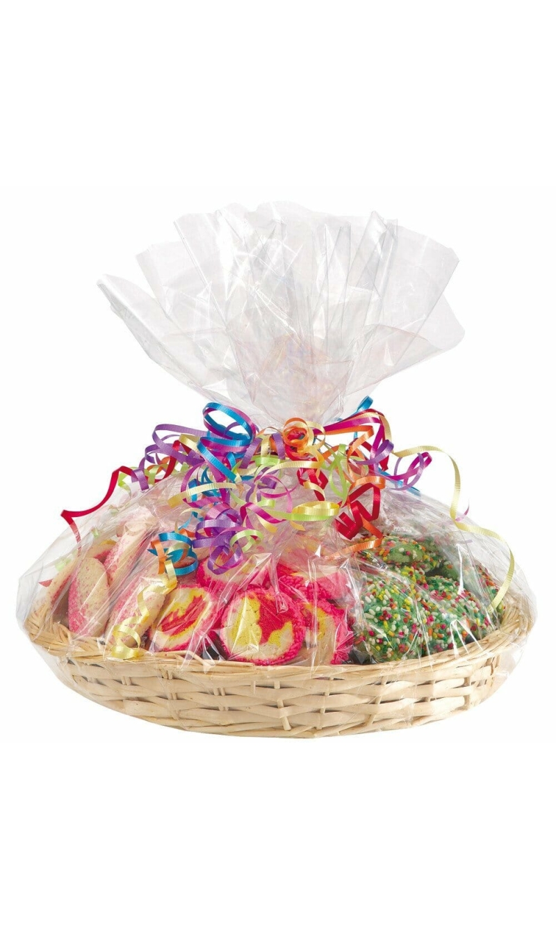 Clear Cellophane Gift Wrap - 30 Inch x 5 ft