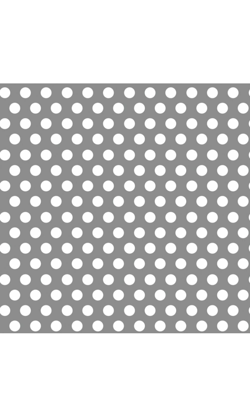 Silver Dots Gift Wrap - 30 Inch x 5 ft
