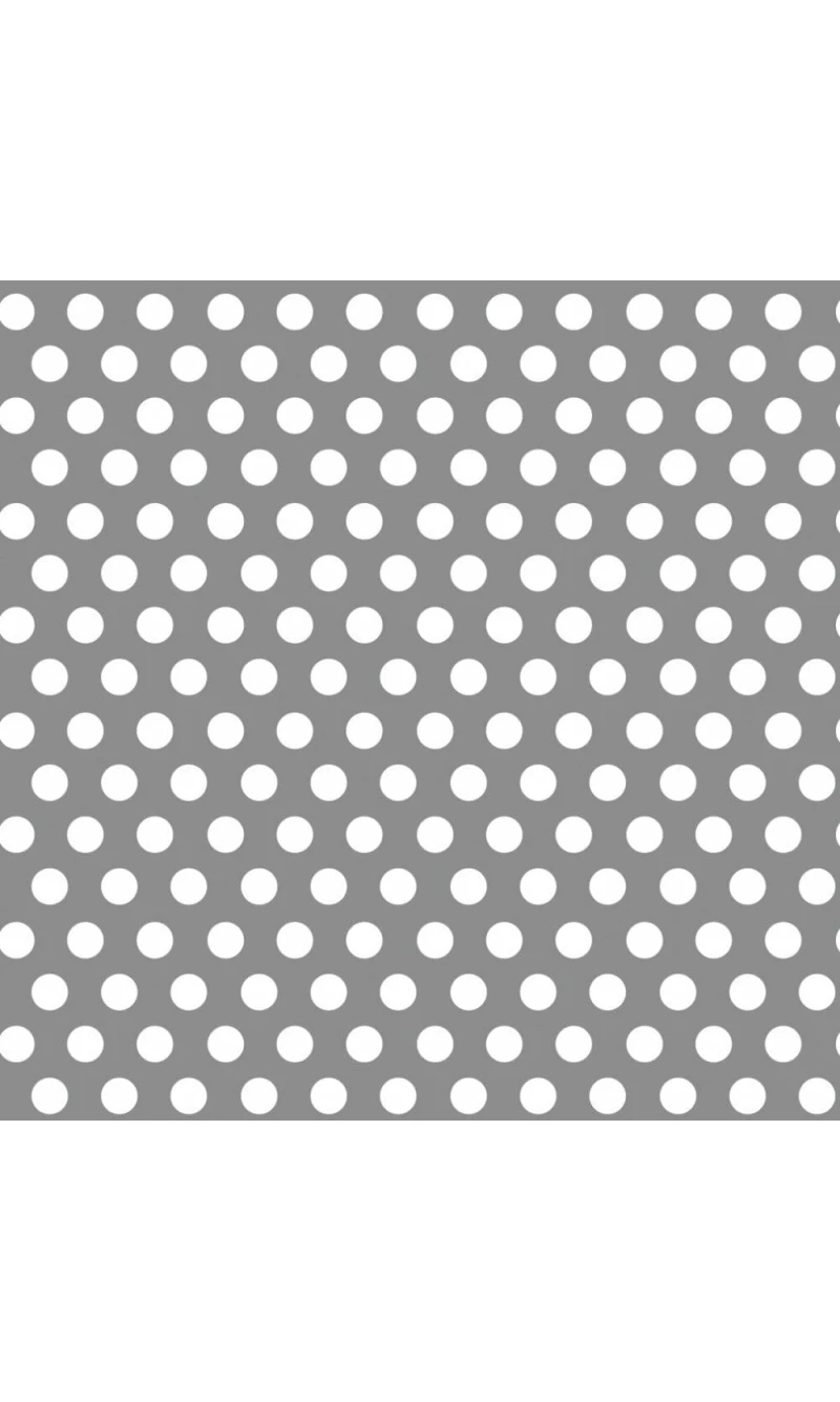 Silver Dots Gift Wrap - 30 Inch x 5 ft