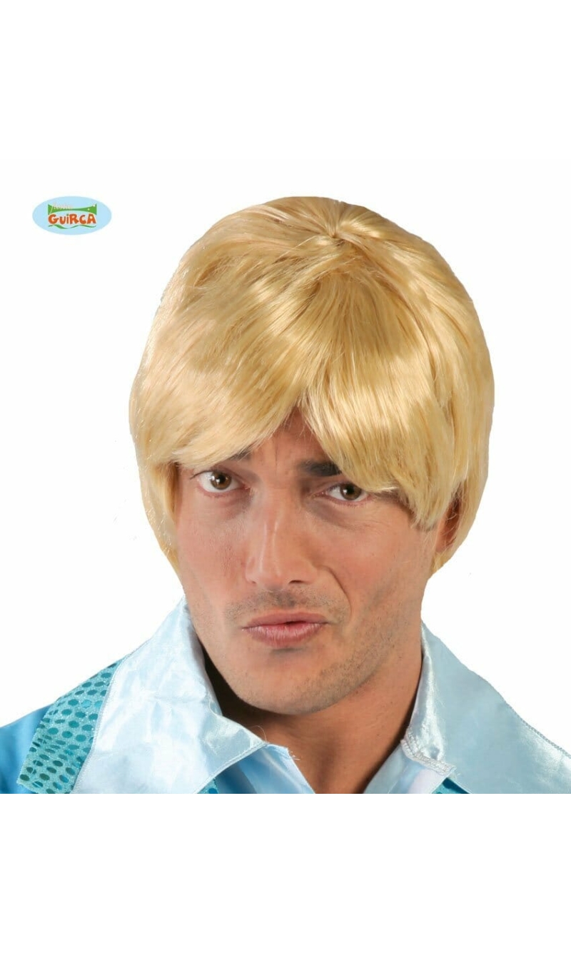 Blond Man’S Wig (Box Container)