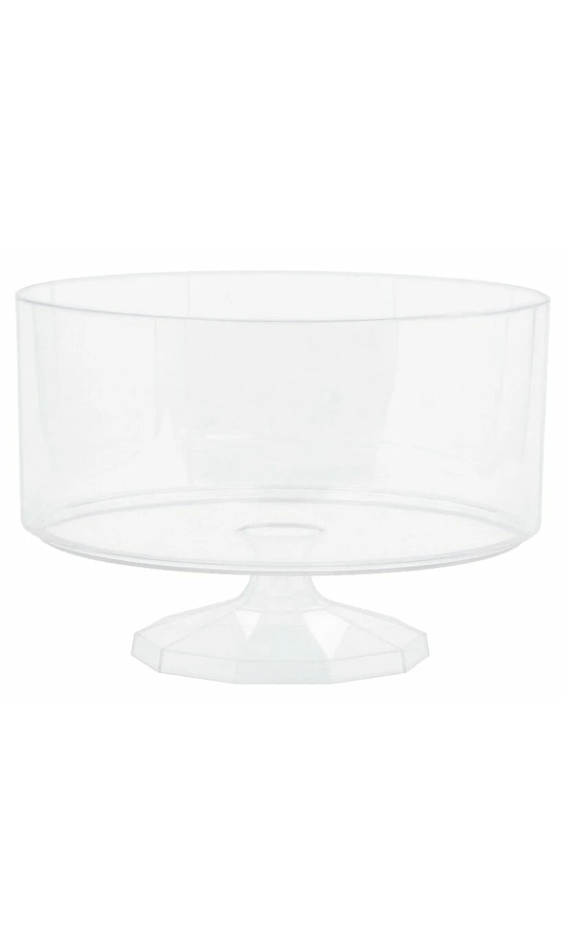 Clear Plastic Truffle Container 15cm x 11cm