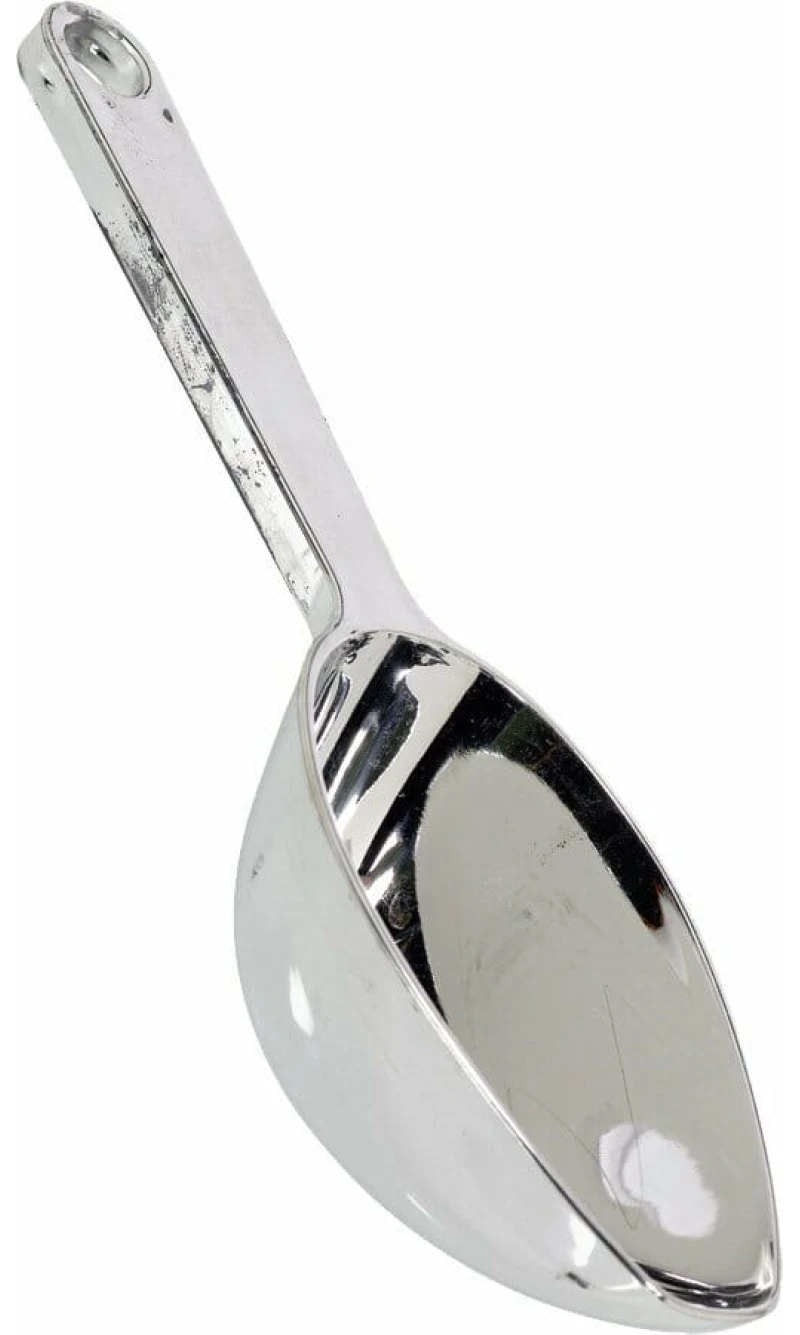 Silver Candy Buffet Plastic Scoop - 16.5cm