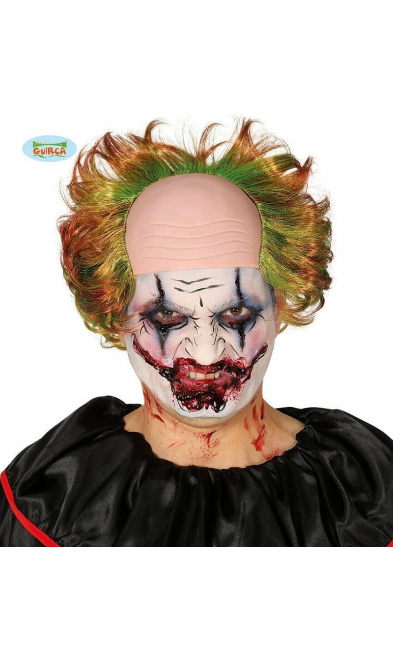Crazy Clown Wig - Adult One Size