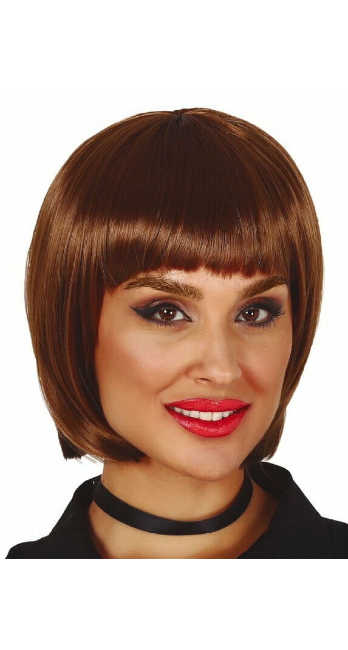Brown Chestnut Bob Wig - Adult One Size