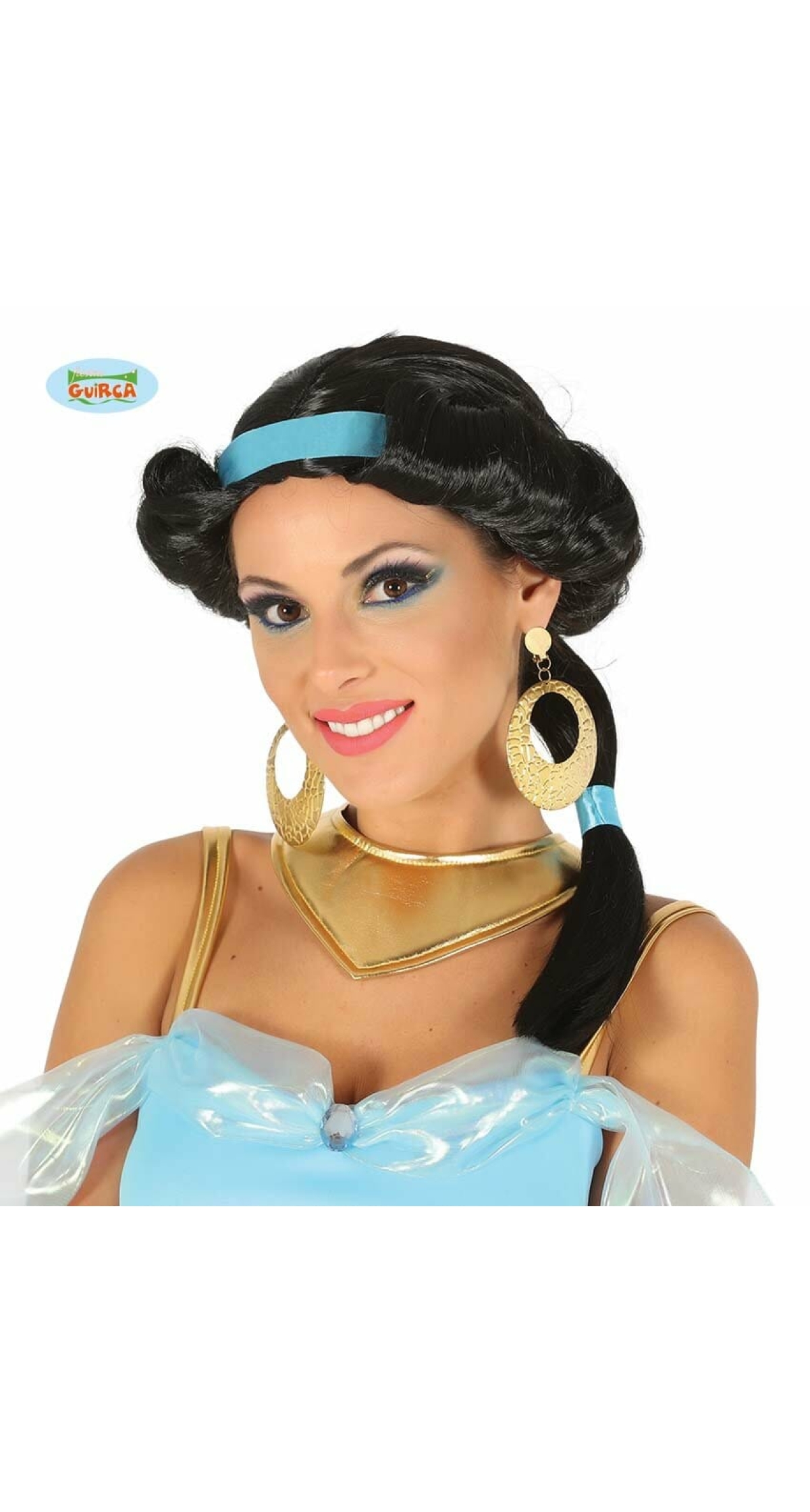 Black Wig Princess Of The Desert (Jasmine) - Adult One Size