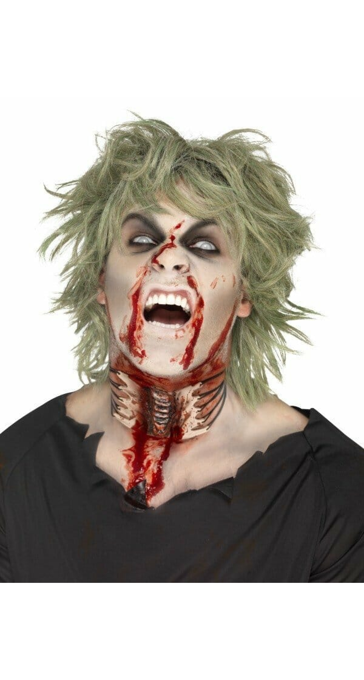 Zombie Exposed Throat Wound