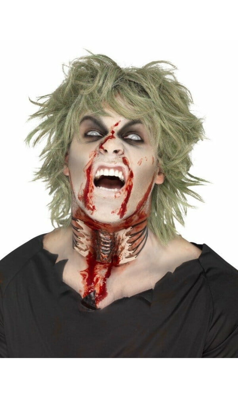 Zombie Exposed Throat Wound
