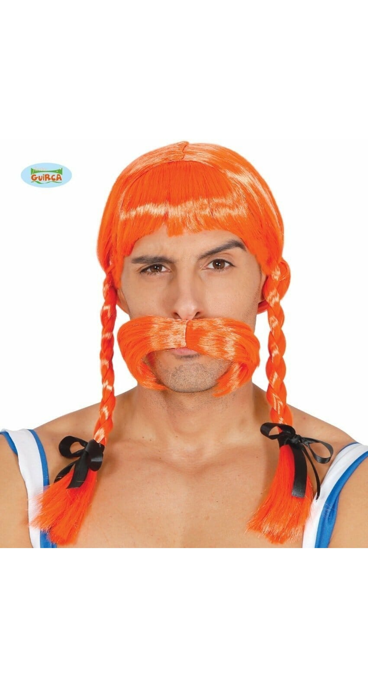 Orange Gaul Wig - Adult One Size