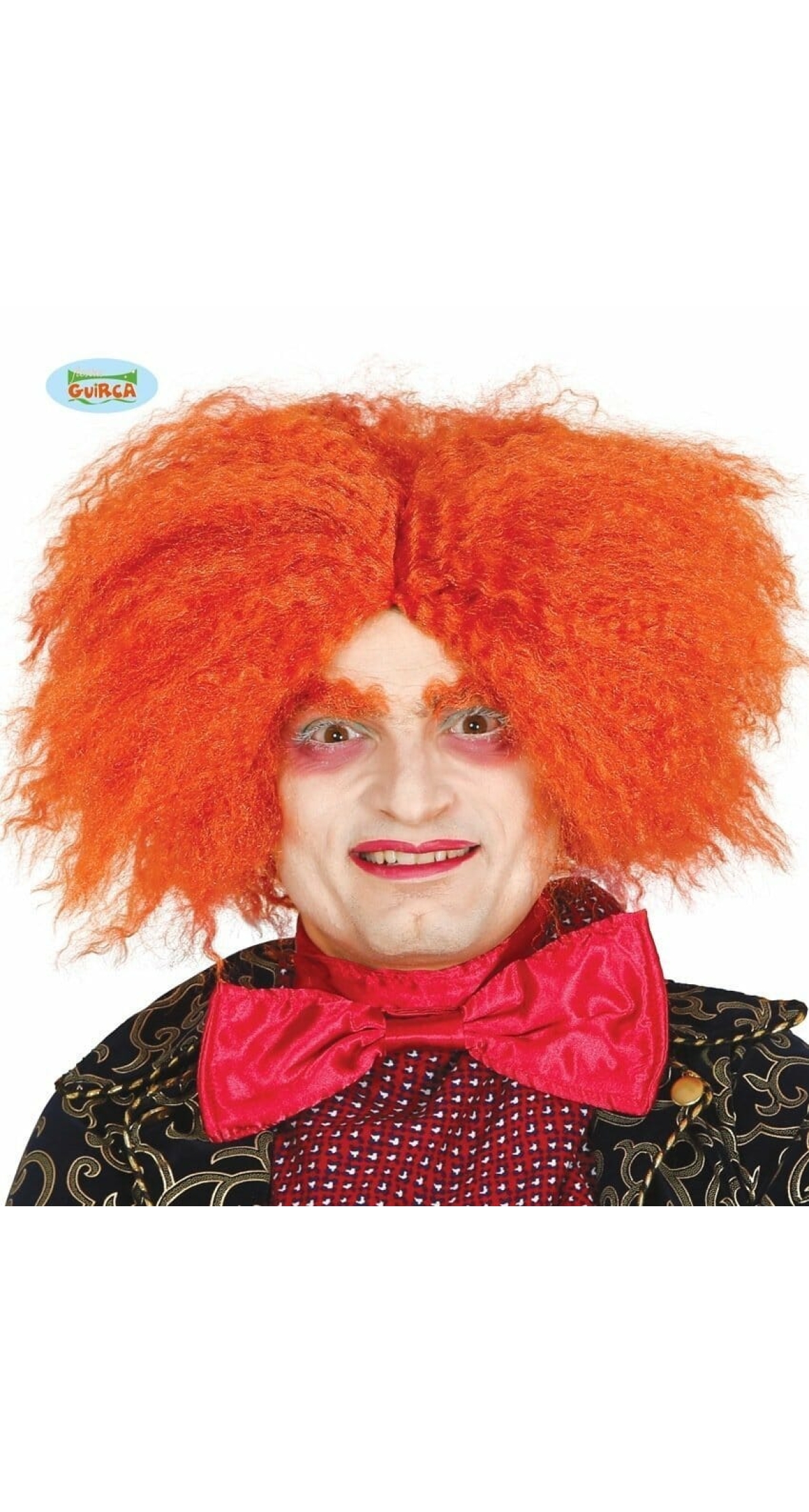 Orange Mad Hatter Wig - Adult One Size