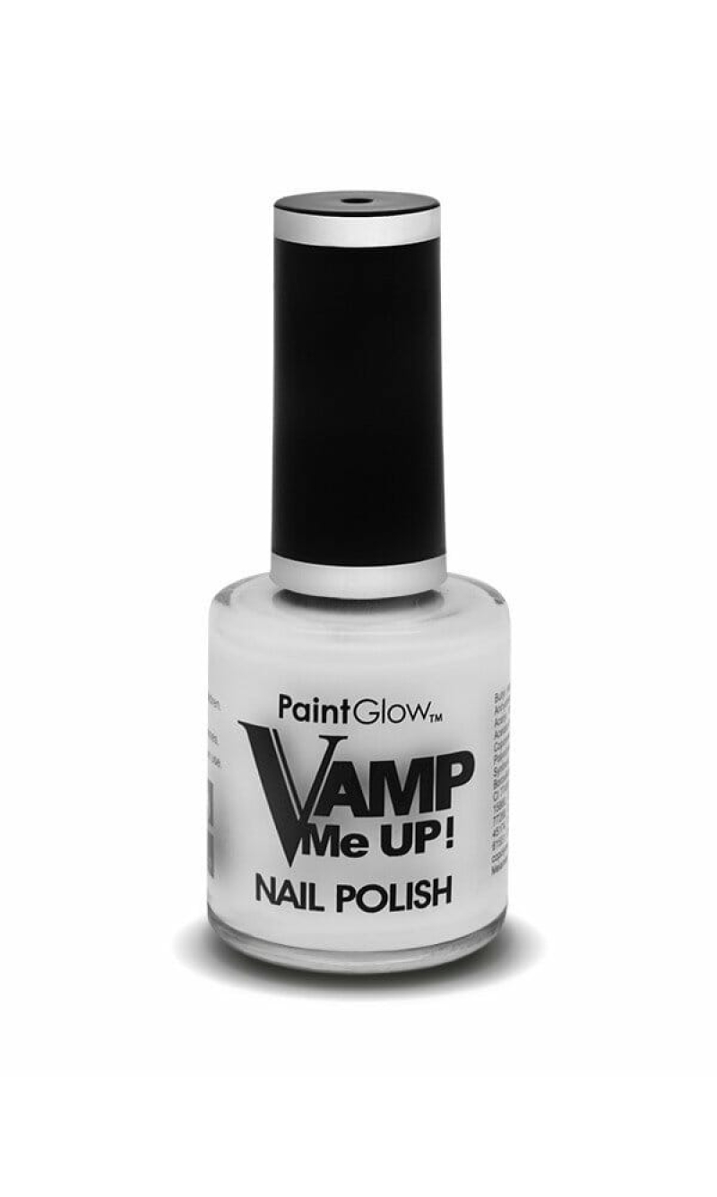 Vamp Me Up Nail Polish White - 10ml