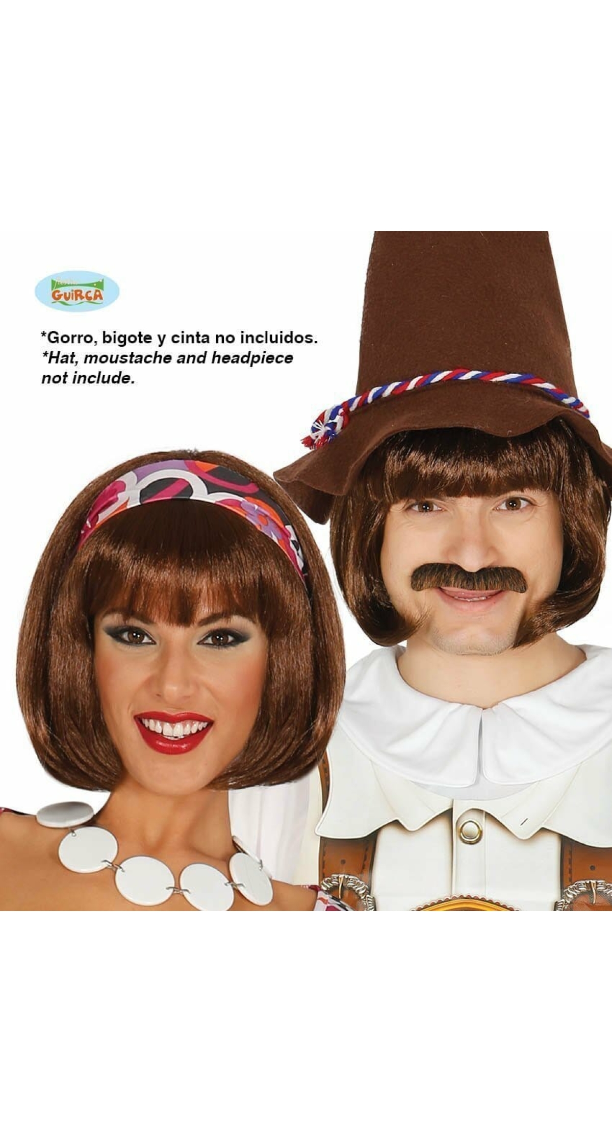 Short Brown Wig