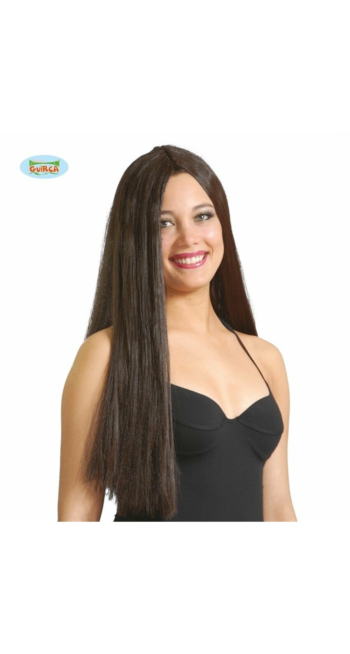 Brown Long Straight Wig - Adult One Size