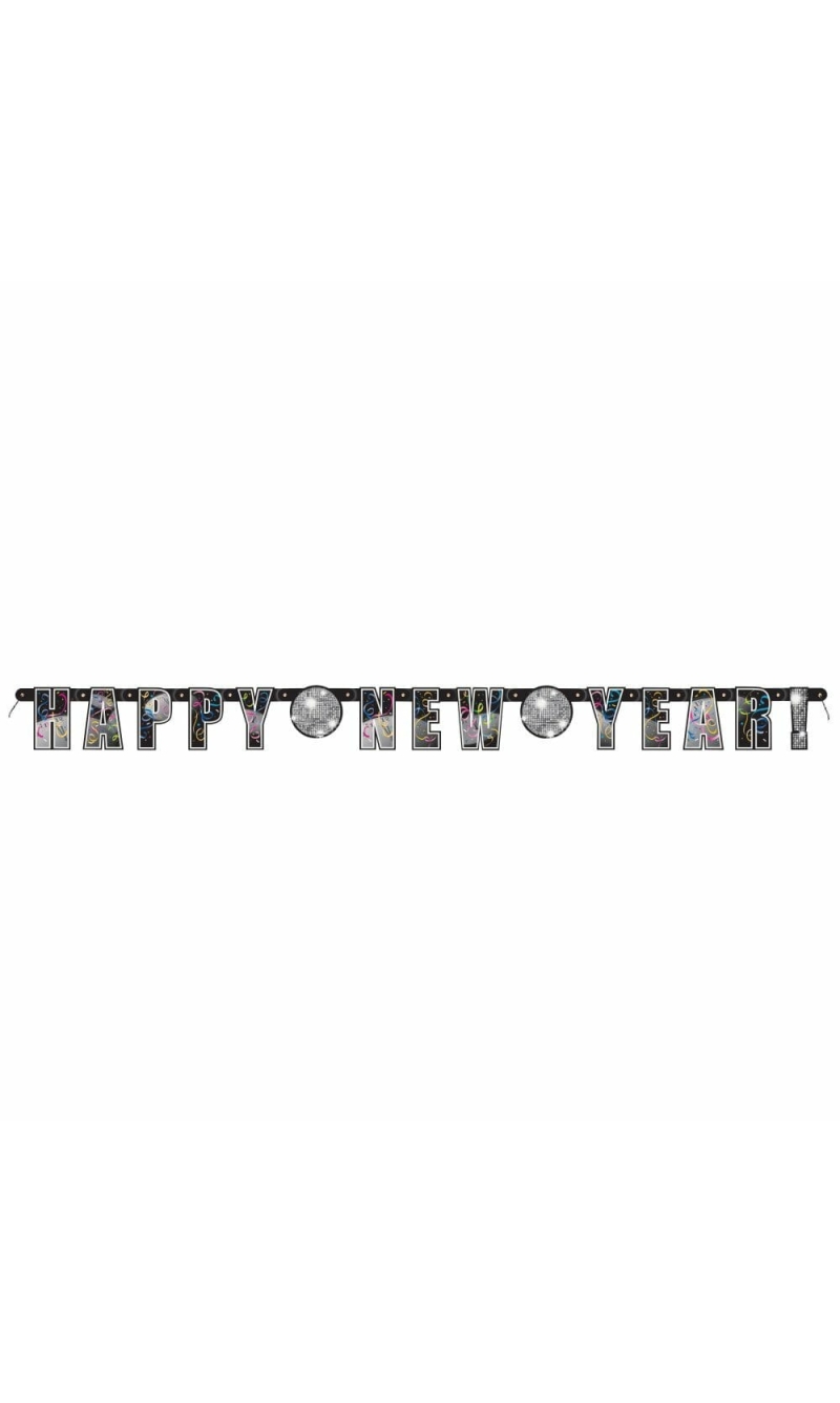 Countdown To New Year's Large Jointed Banner
