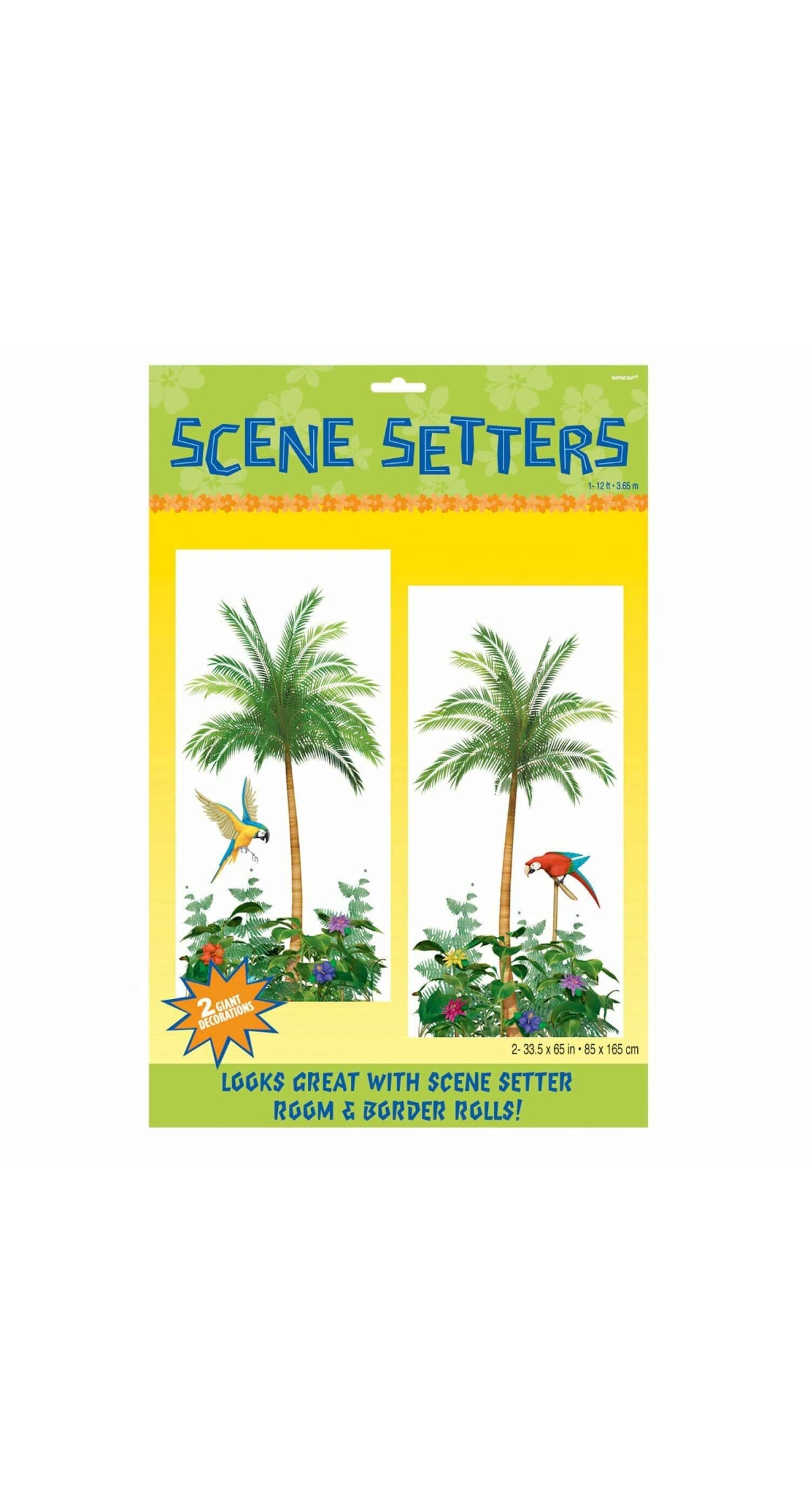2 Scene Setter Add-Ons Palm Tree - 165 x 85cm
