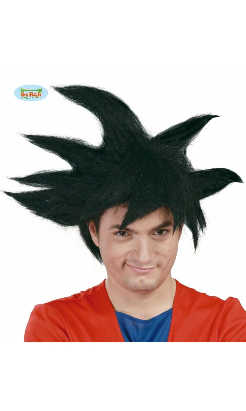 Black Good Warrior Wig - Adult One Size