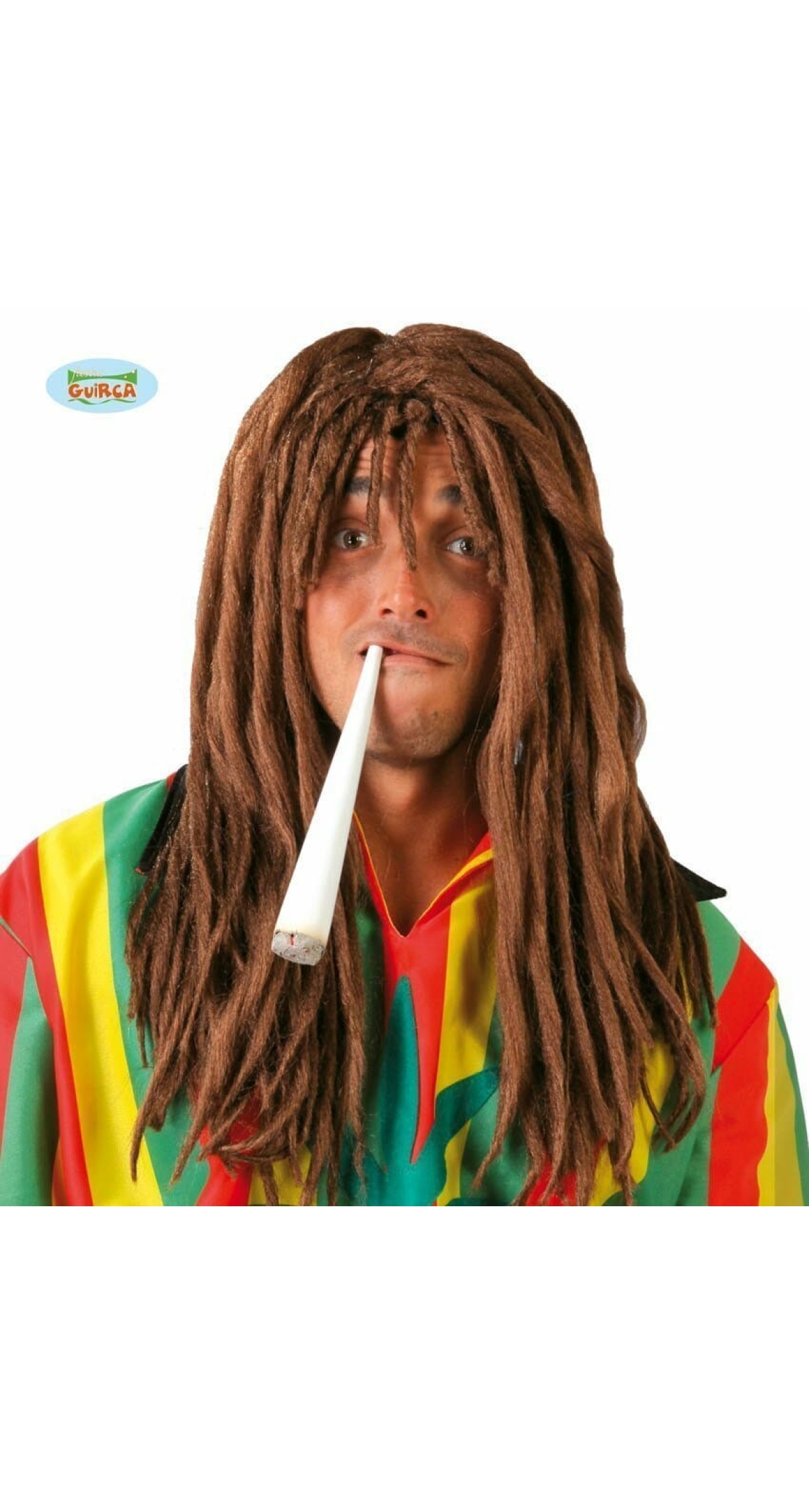 Brown Rasta Wig
