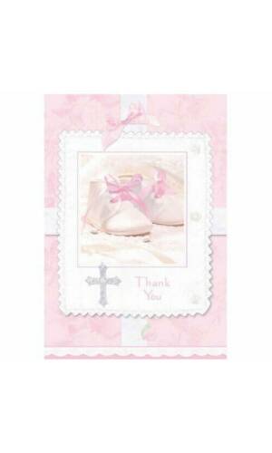 Tiny Blessing Pink Thank You Cards - 8pk