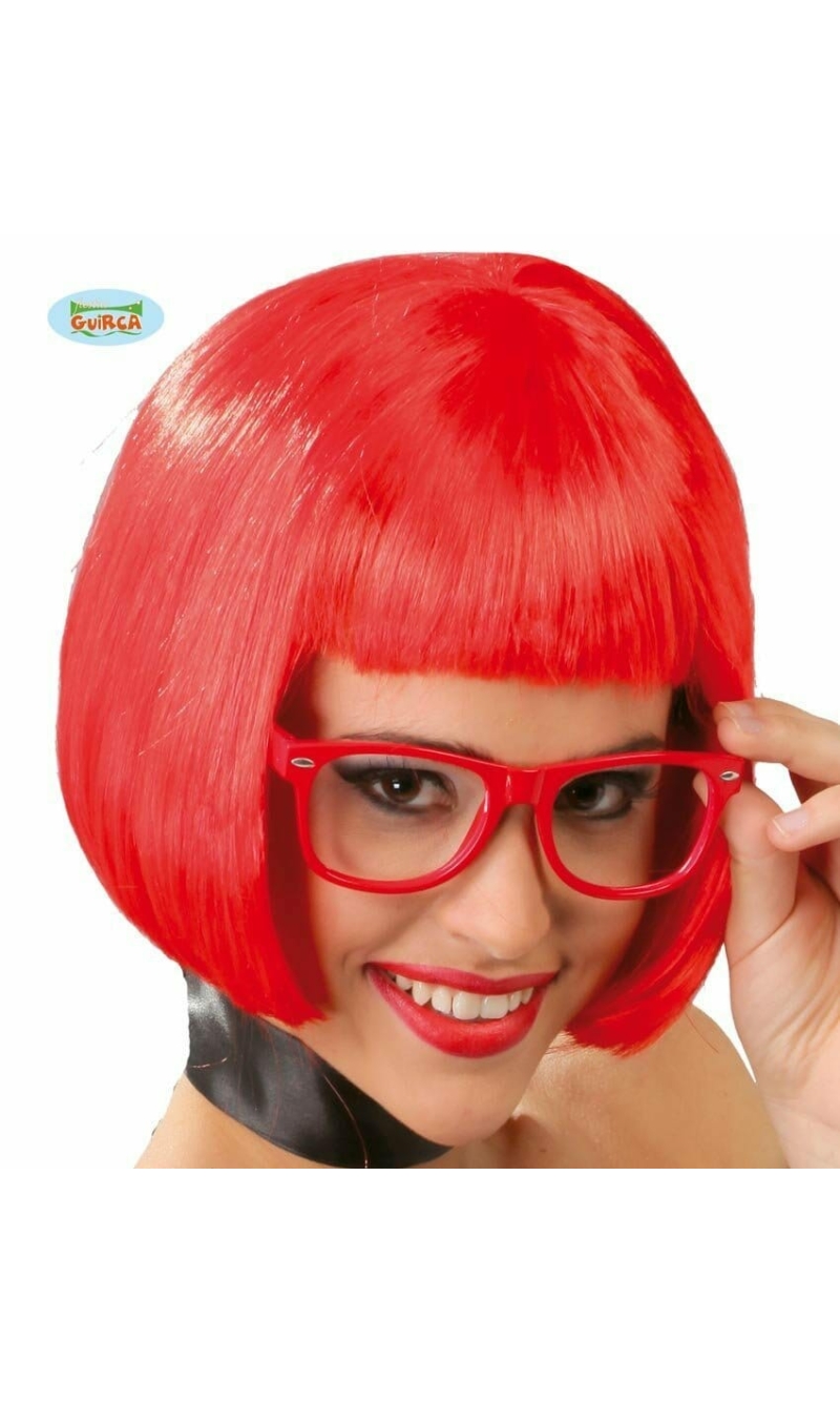 Red Short Wig (Gogo) - Adult One Size