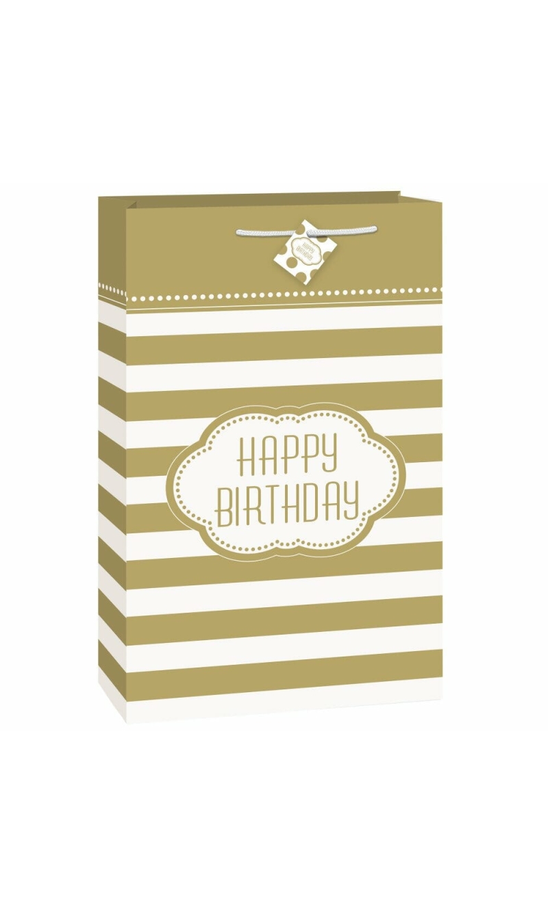 Golden Birthday Extra Jumbo Gift Bag