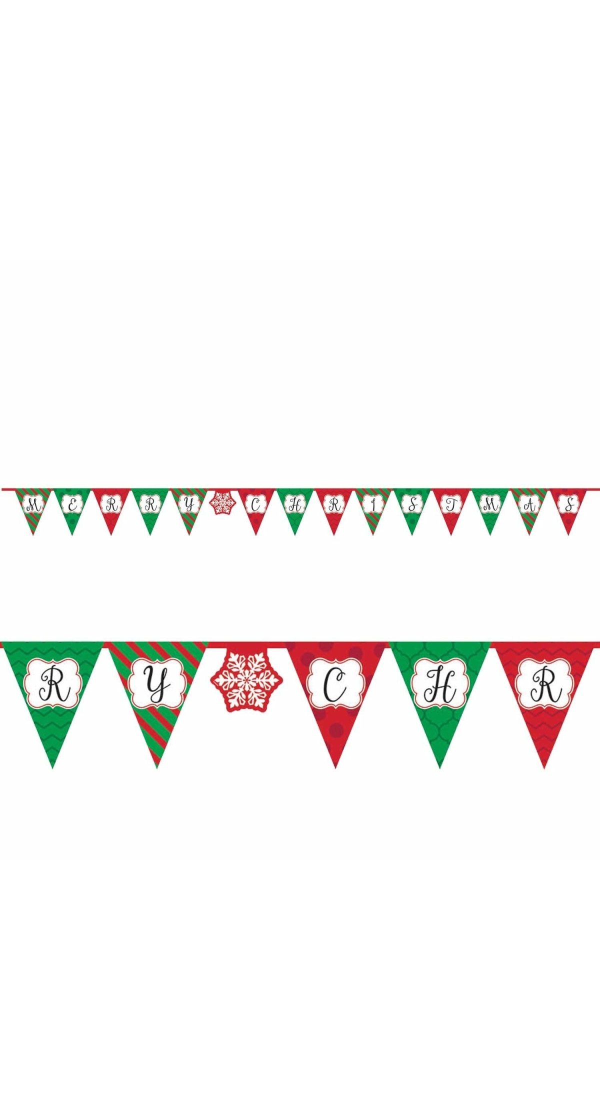 Christmas Flag Banner - 3.81m