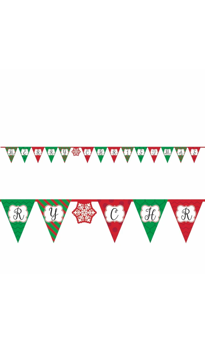 Christmas Flag Banner - 3.81m