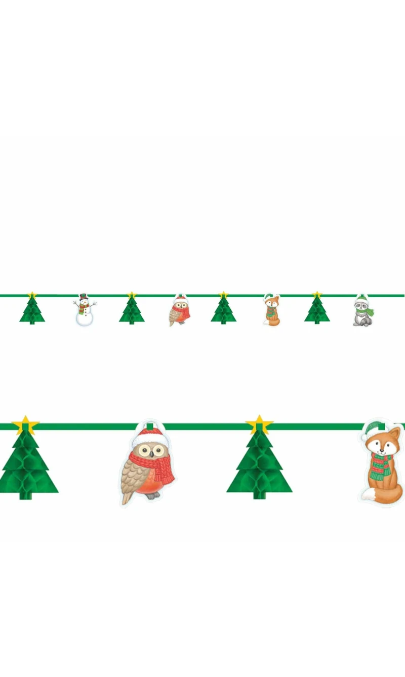 Christmas Honecomb Garlande - 3.65m