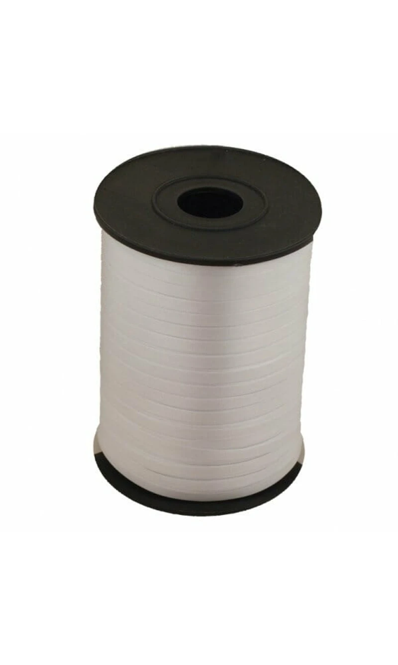 Silver Curling Ribbon Spool - 500m x 5mm