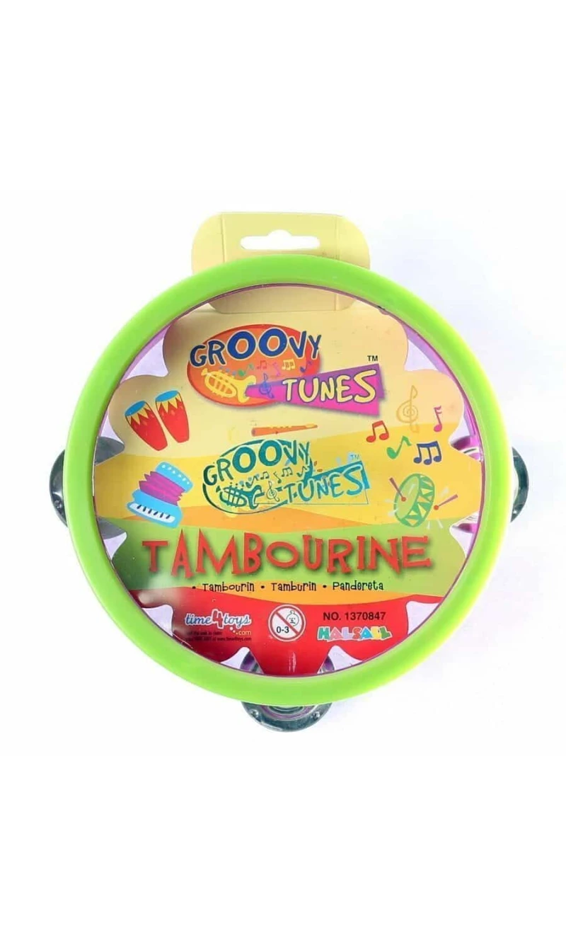 Groovy Tambourine - 14cm