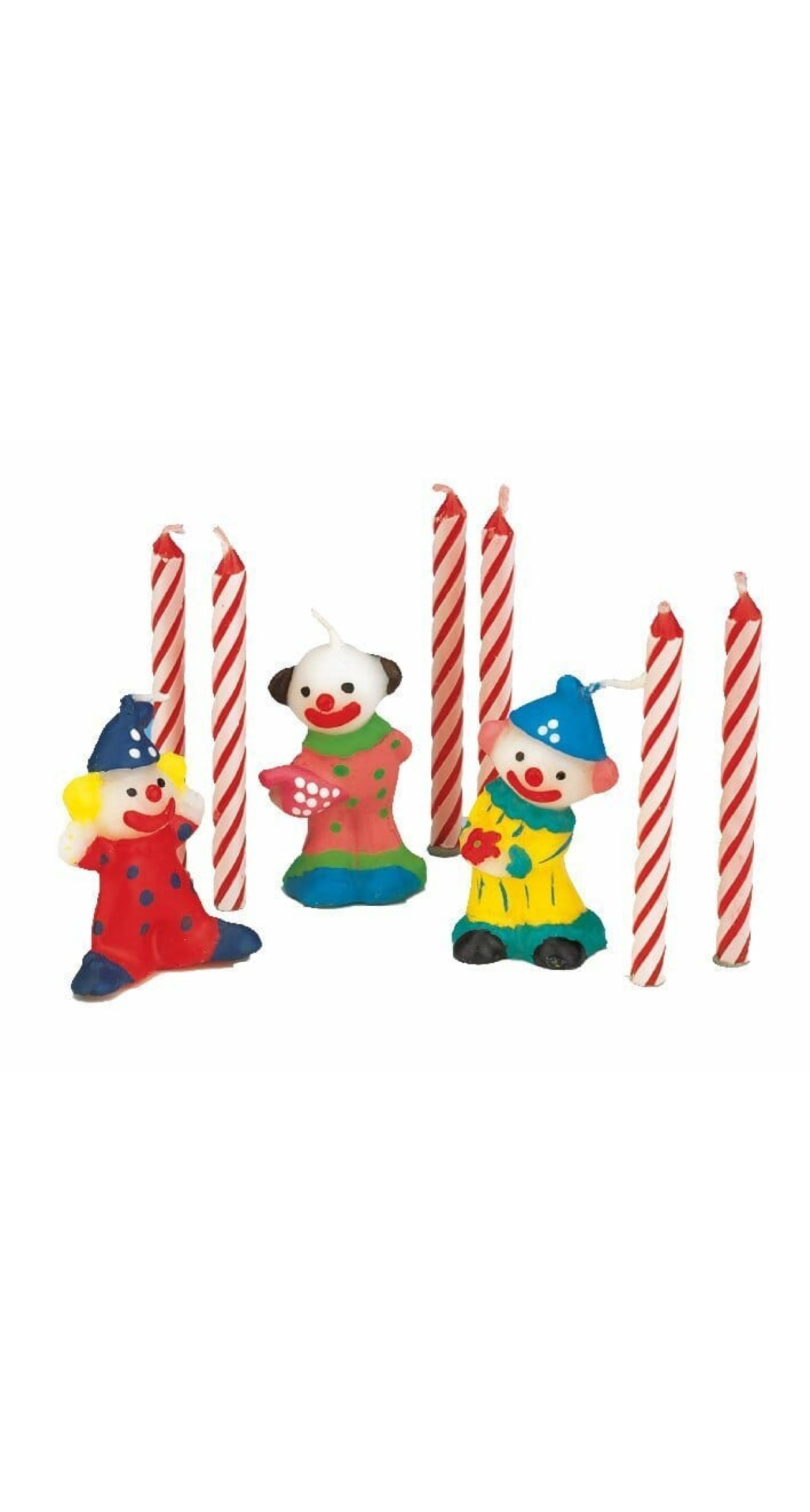 Candles & Mini Crown Figure Candles - 9pk