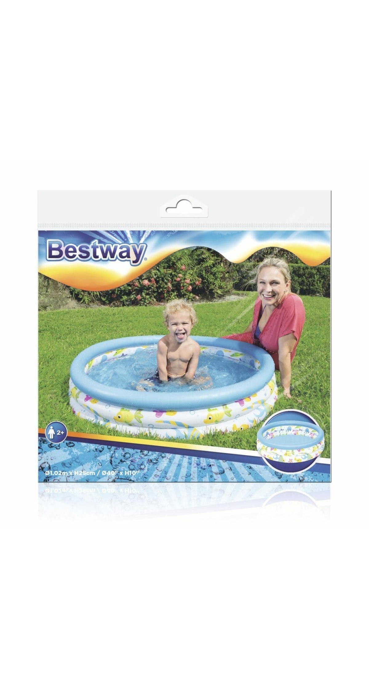 Bestway Ocean Life Swimming Pool 102x25cm (Online Only)