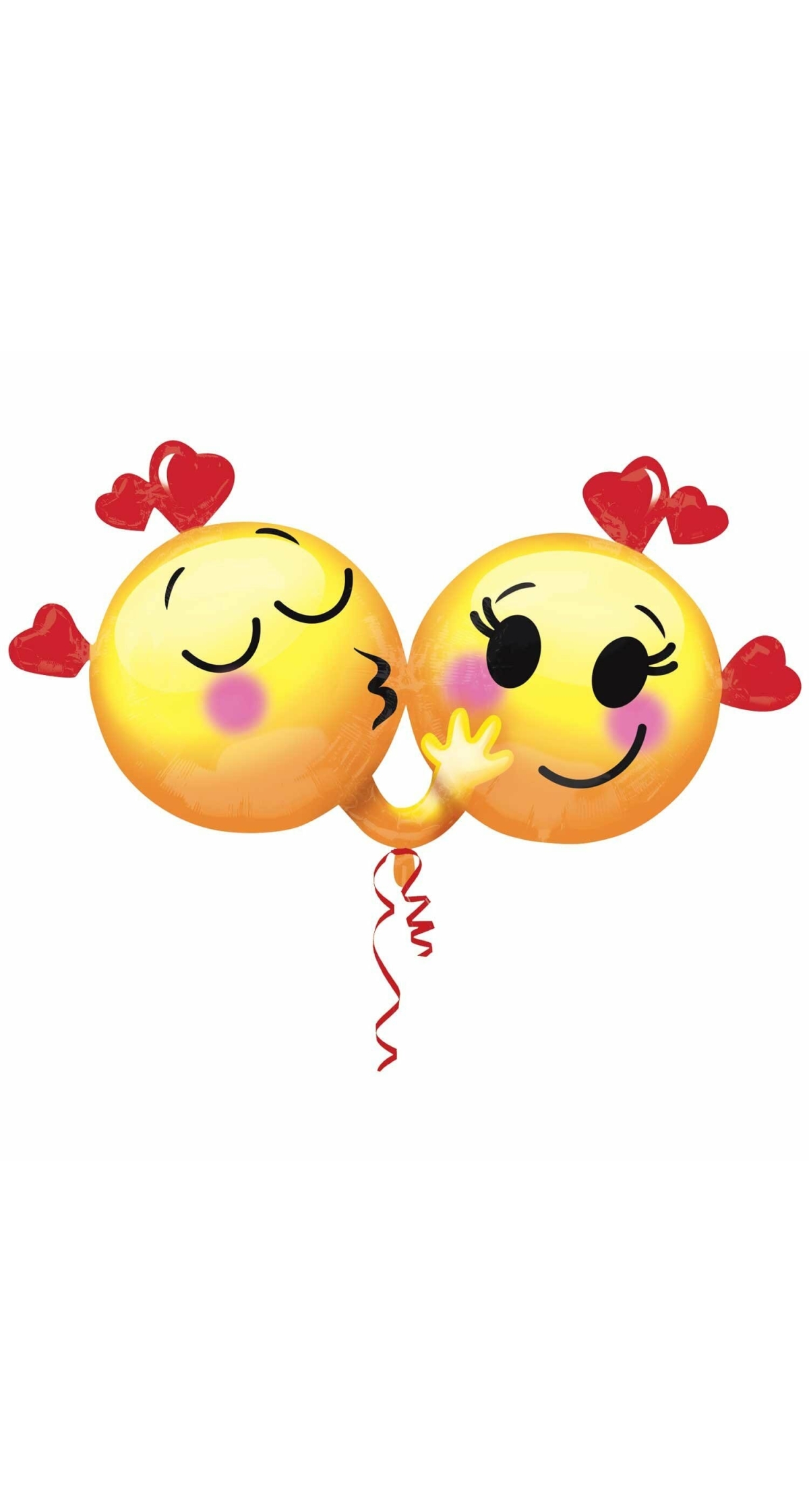 Emoji In Love Super Shape Balloon - 91cm x 53cm