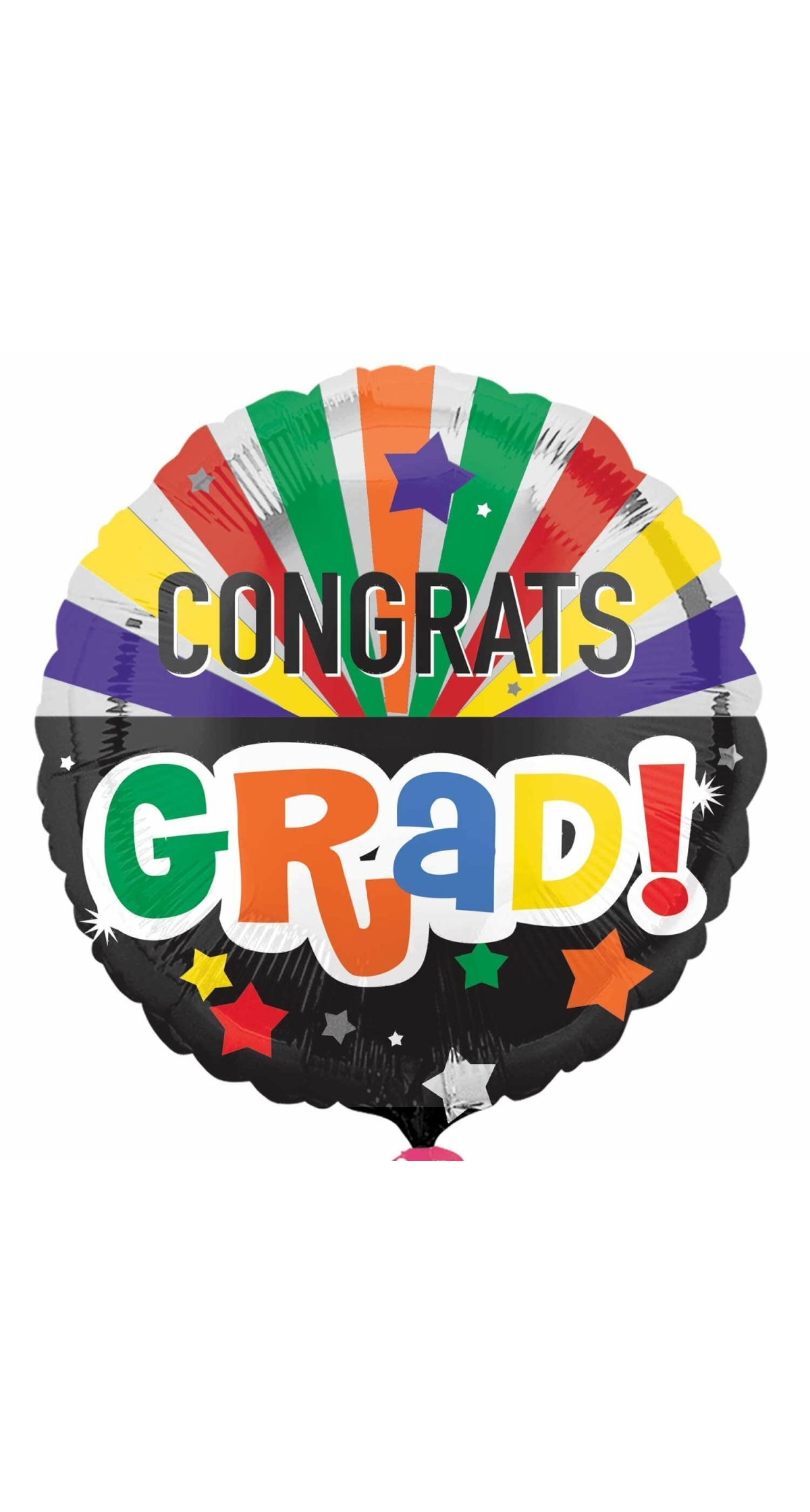 Congrats Graduate Celebration Standard Foil Balloon - 18''