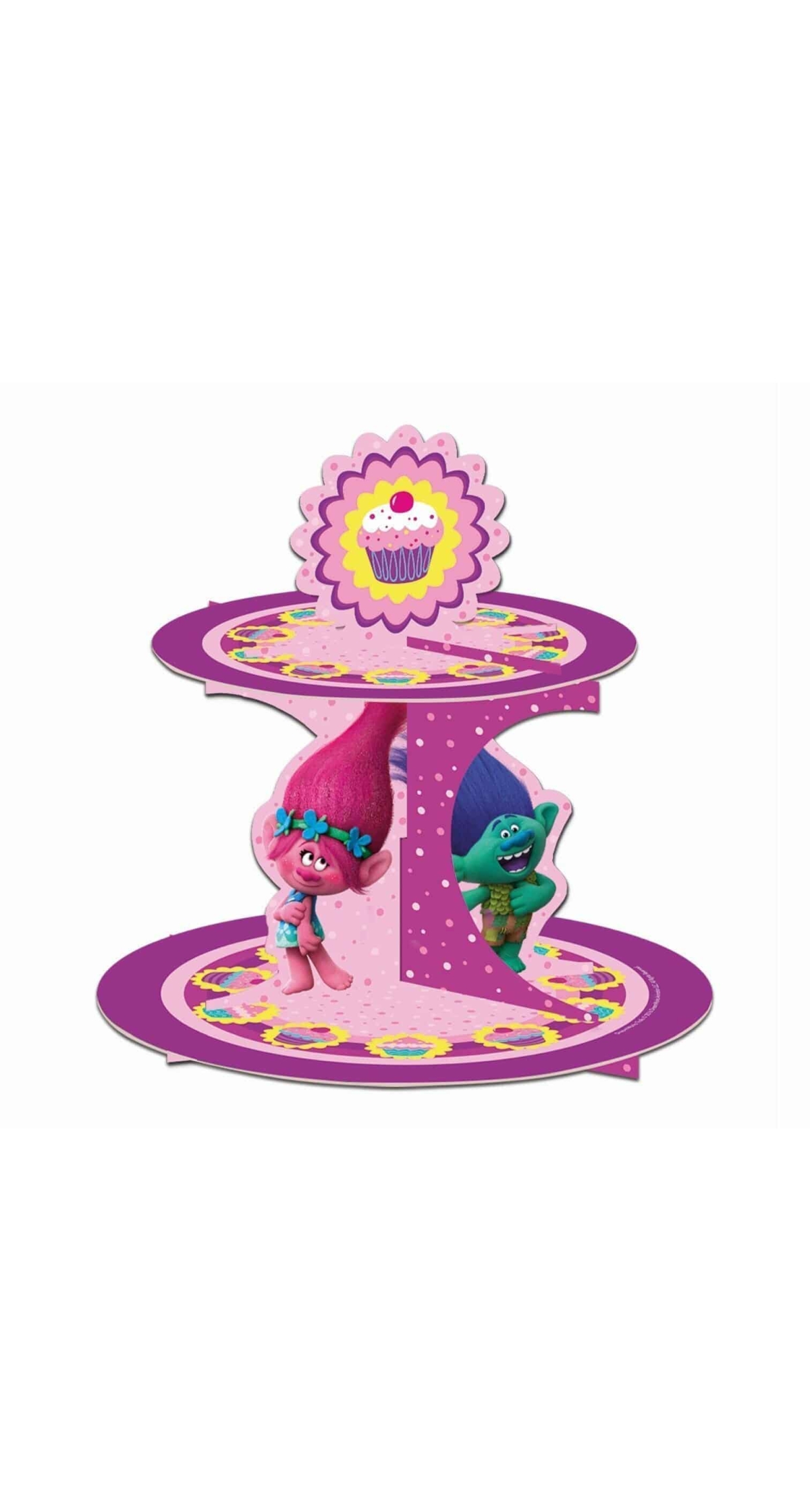 Trolls Cupcake Stand