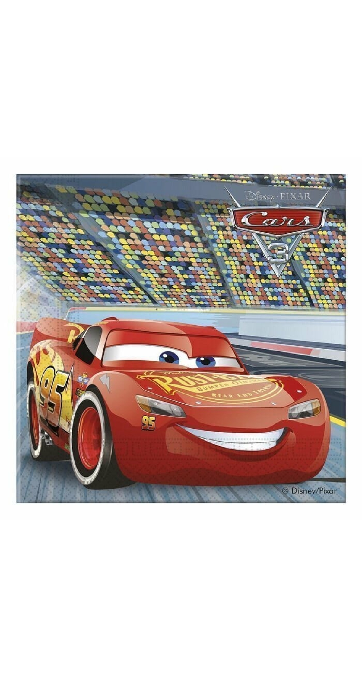 Cars 3 Two-ply Paper Napkins 33x33cm - 20pk