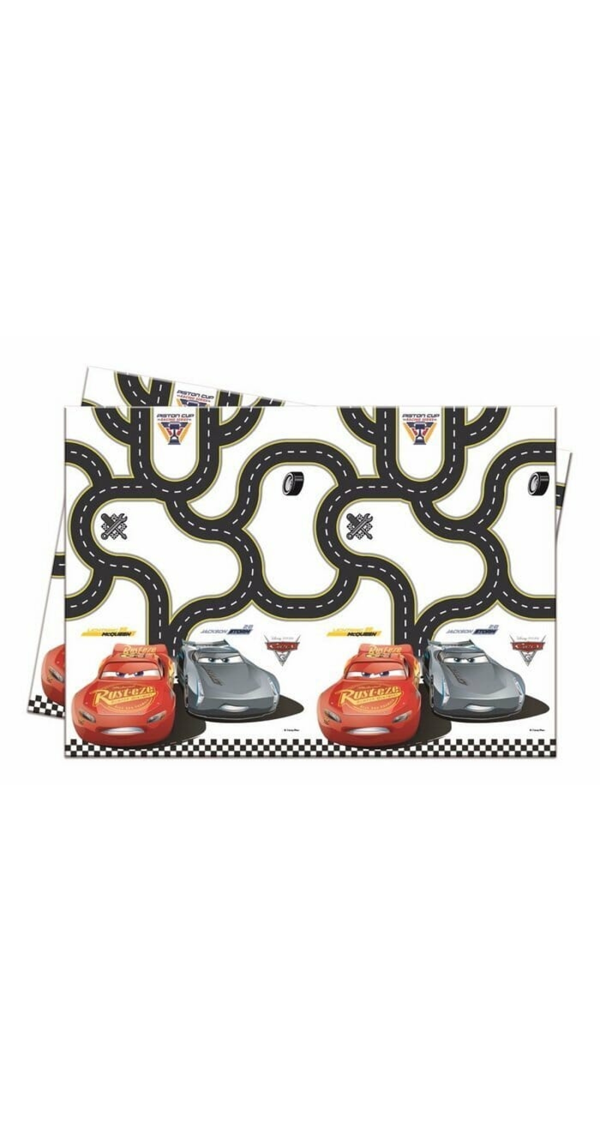 Cars 3 Plastic Tablecover 120x180cm - 1pk