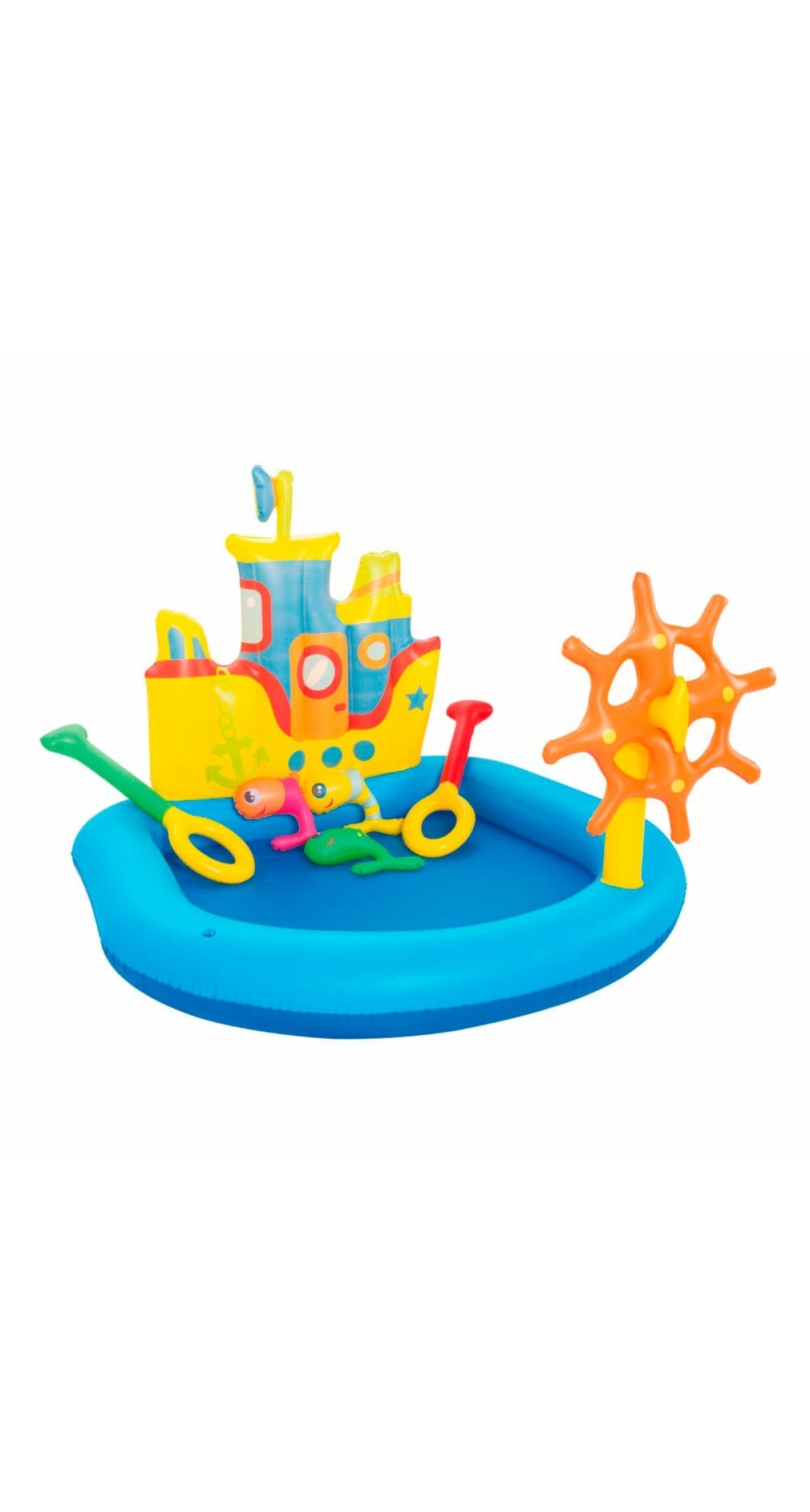 Bestway Inflatable Tug Boat Play Pool 140x130x104cm for Age 2+ Years (Online Only)
