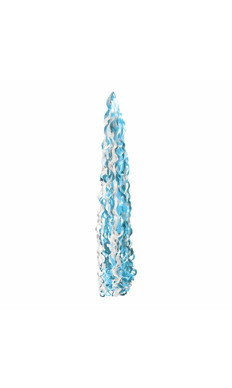 Twirlz Medium Blue Balloons Tails