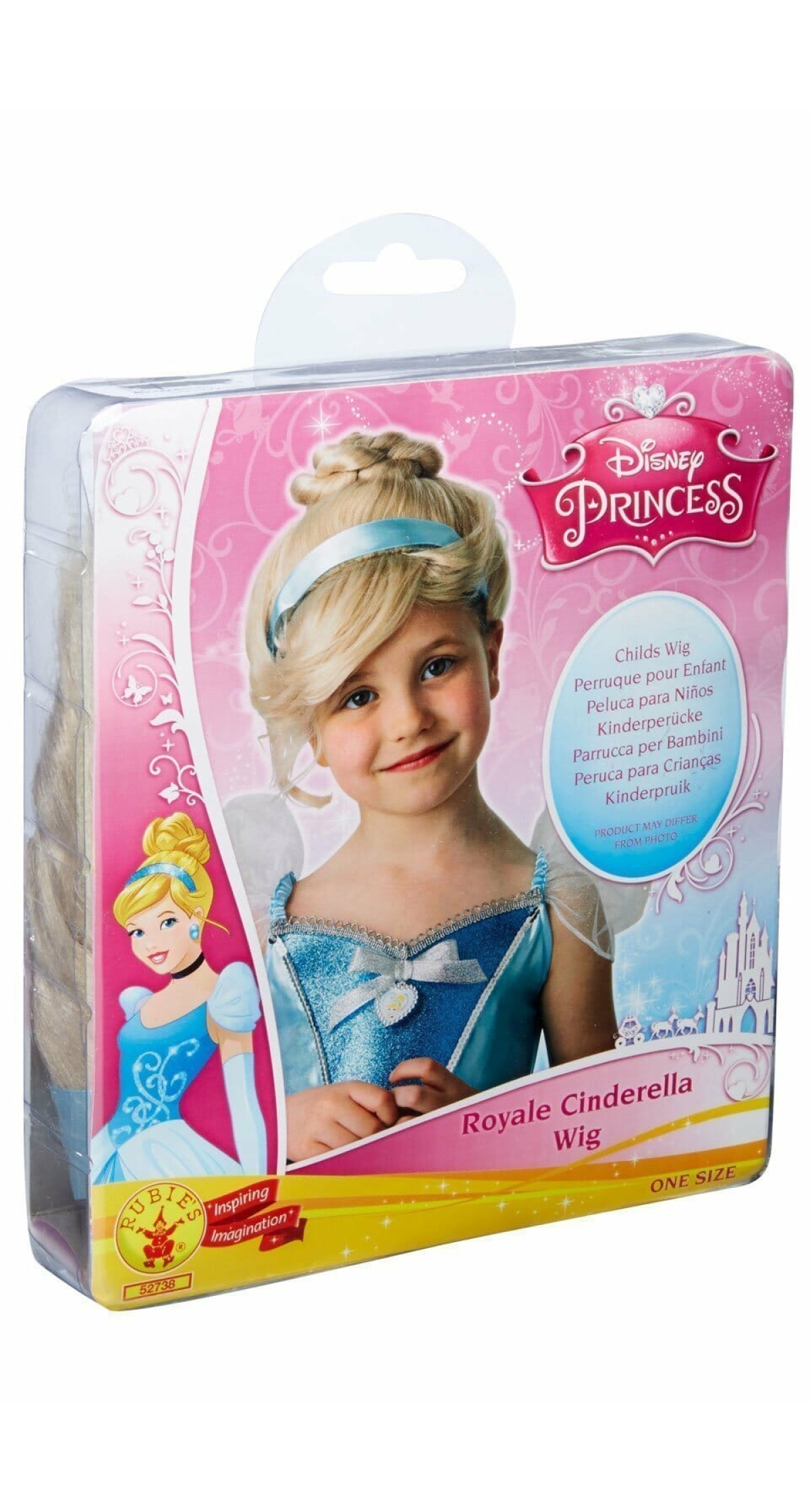 Disney Princess Cinderella Child's Wig - One Size