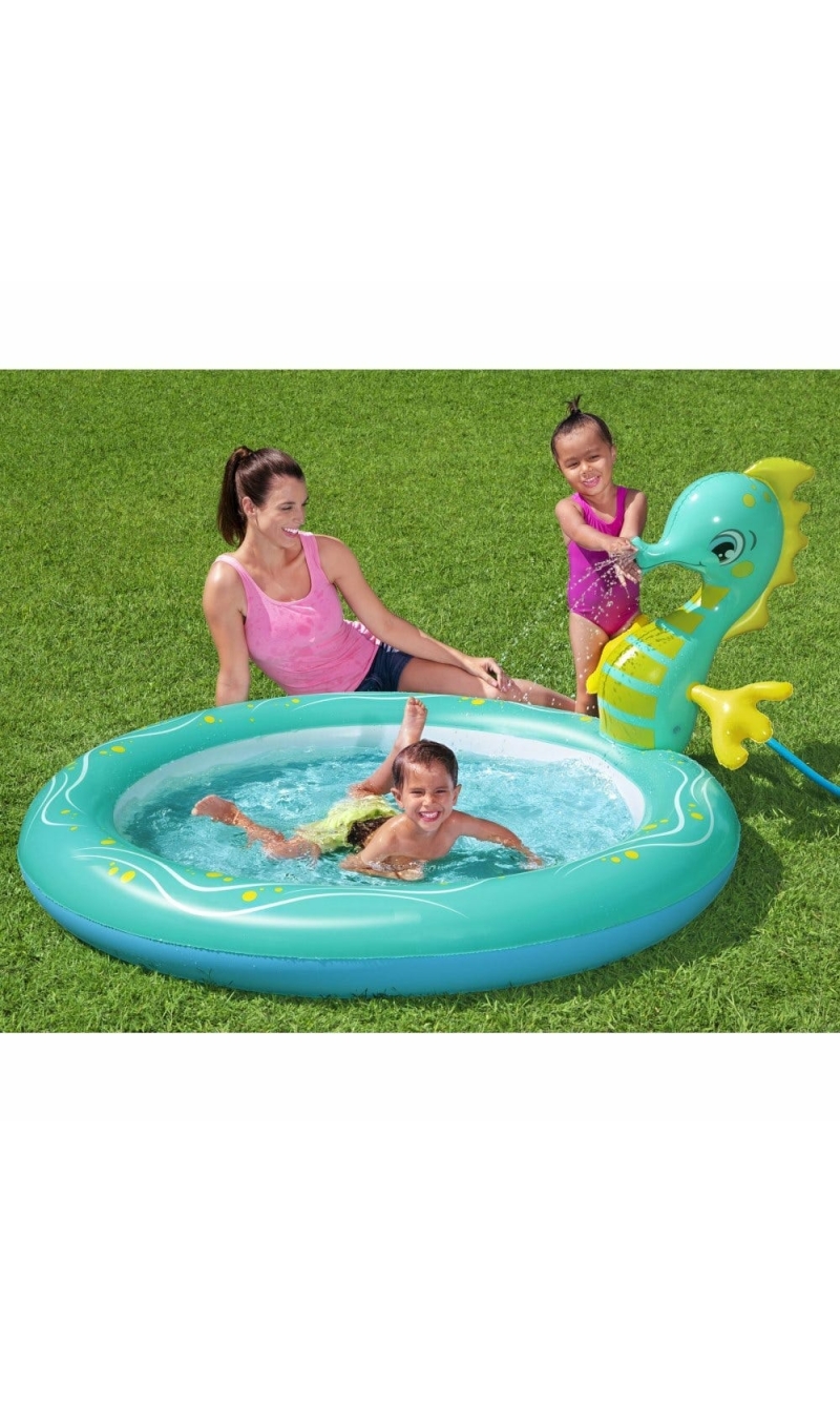 Bestway Seahorse Paddling Pool 188x160x86cm (Online Only)