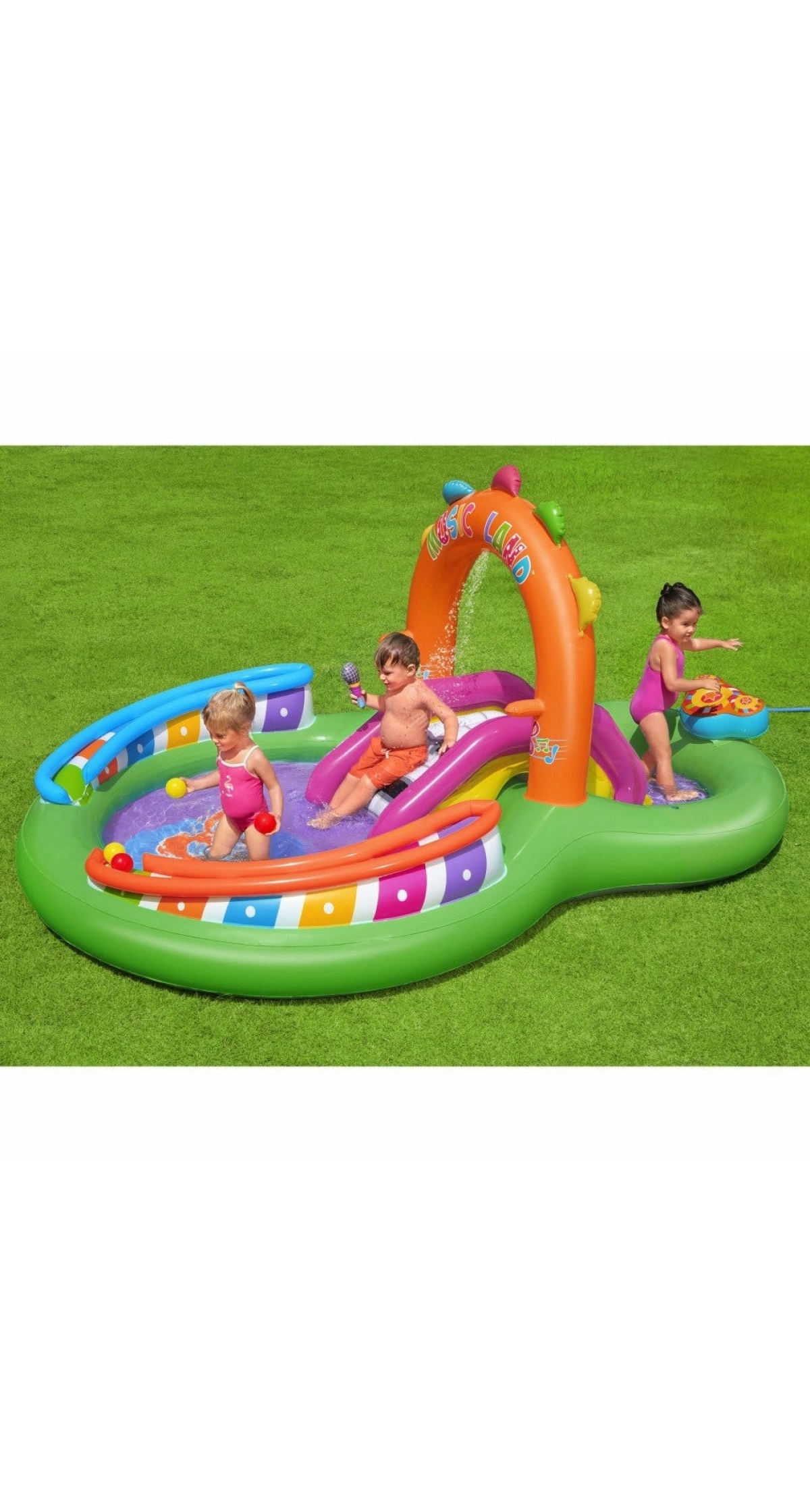 Bestway Sing N Splash Inflatable Kids Water Play Center 295x190x137cm (Online Only)