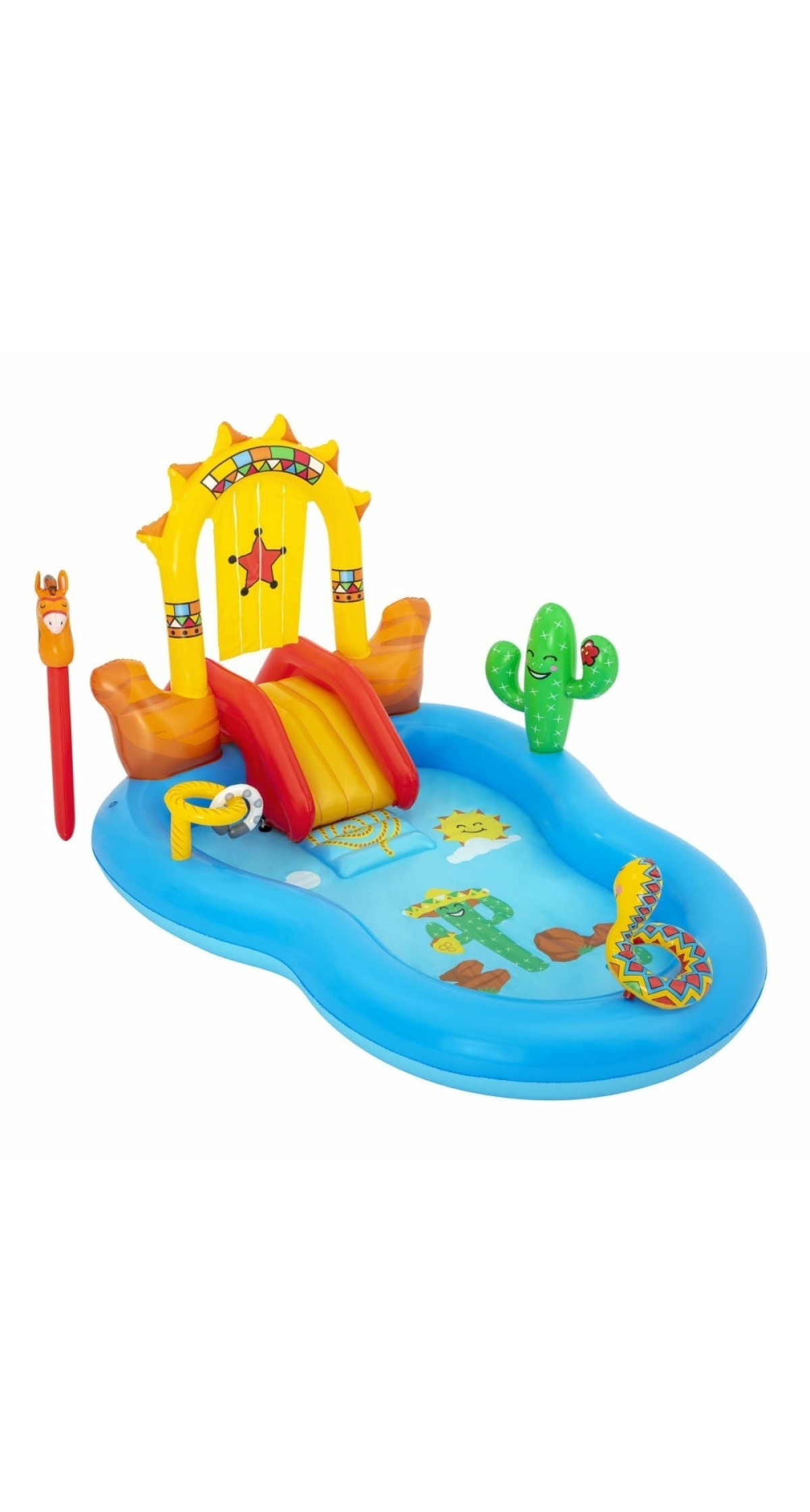Bestway Wild West Inflatable Kids Water Play Center 264x188x140cm (Online Only)