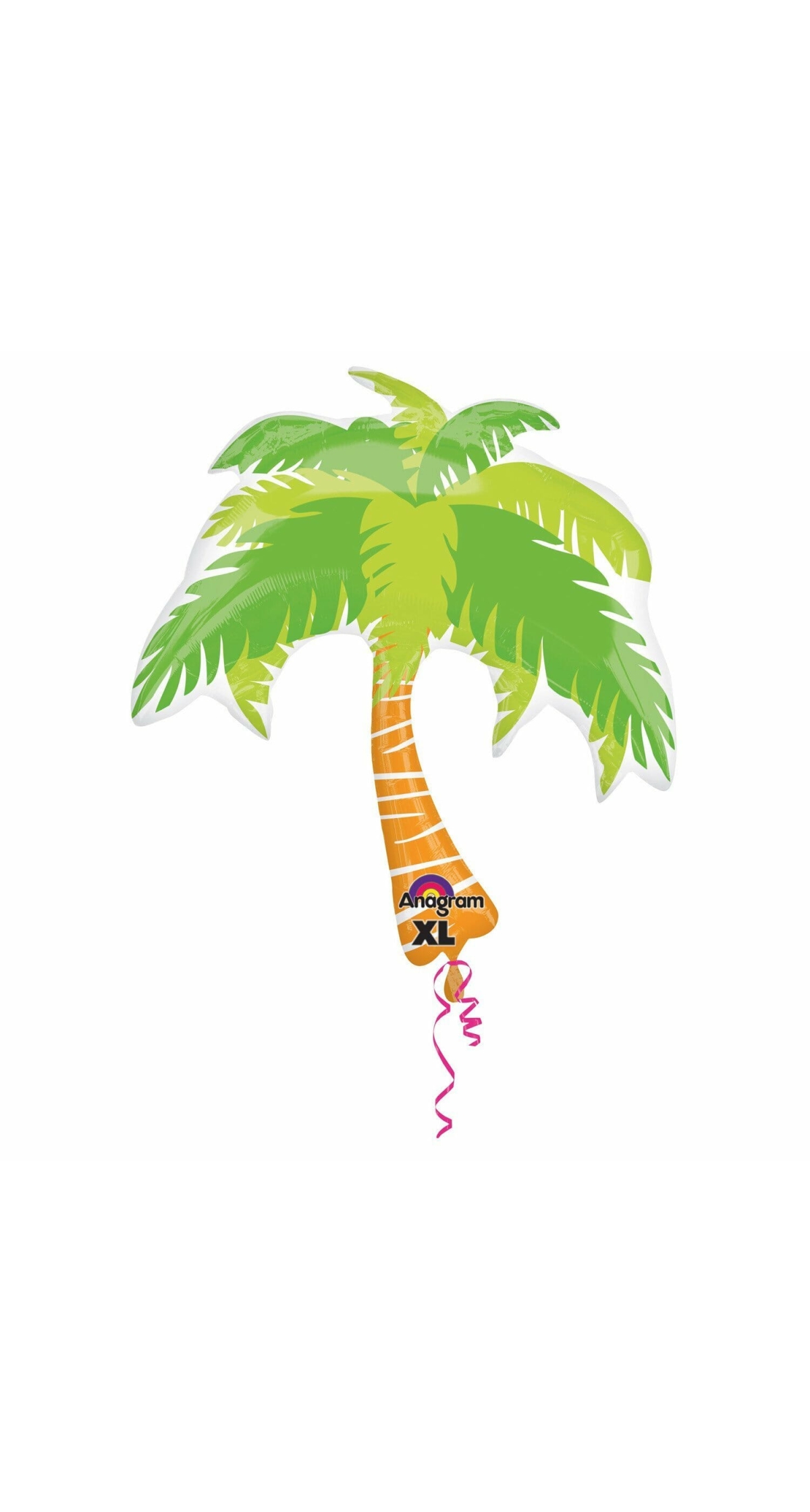 Summer Scene Palm Tree SuperShape Foil Balloon - (74cm x 83)