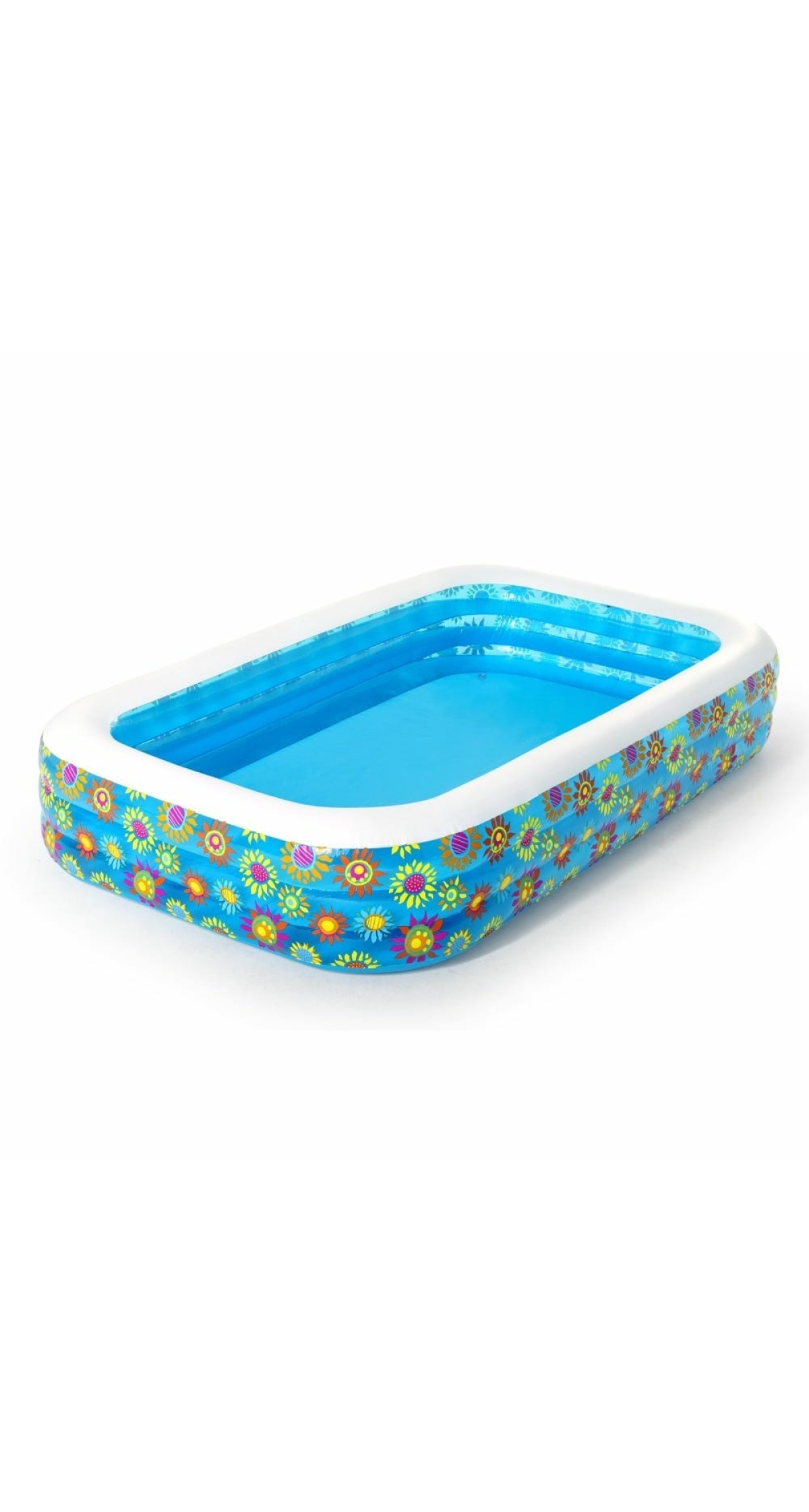 Bestway Happy Flora Kids Pool Blue 305x183x56cm (Online Only)