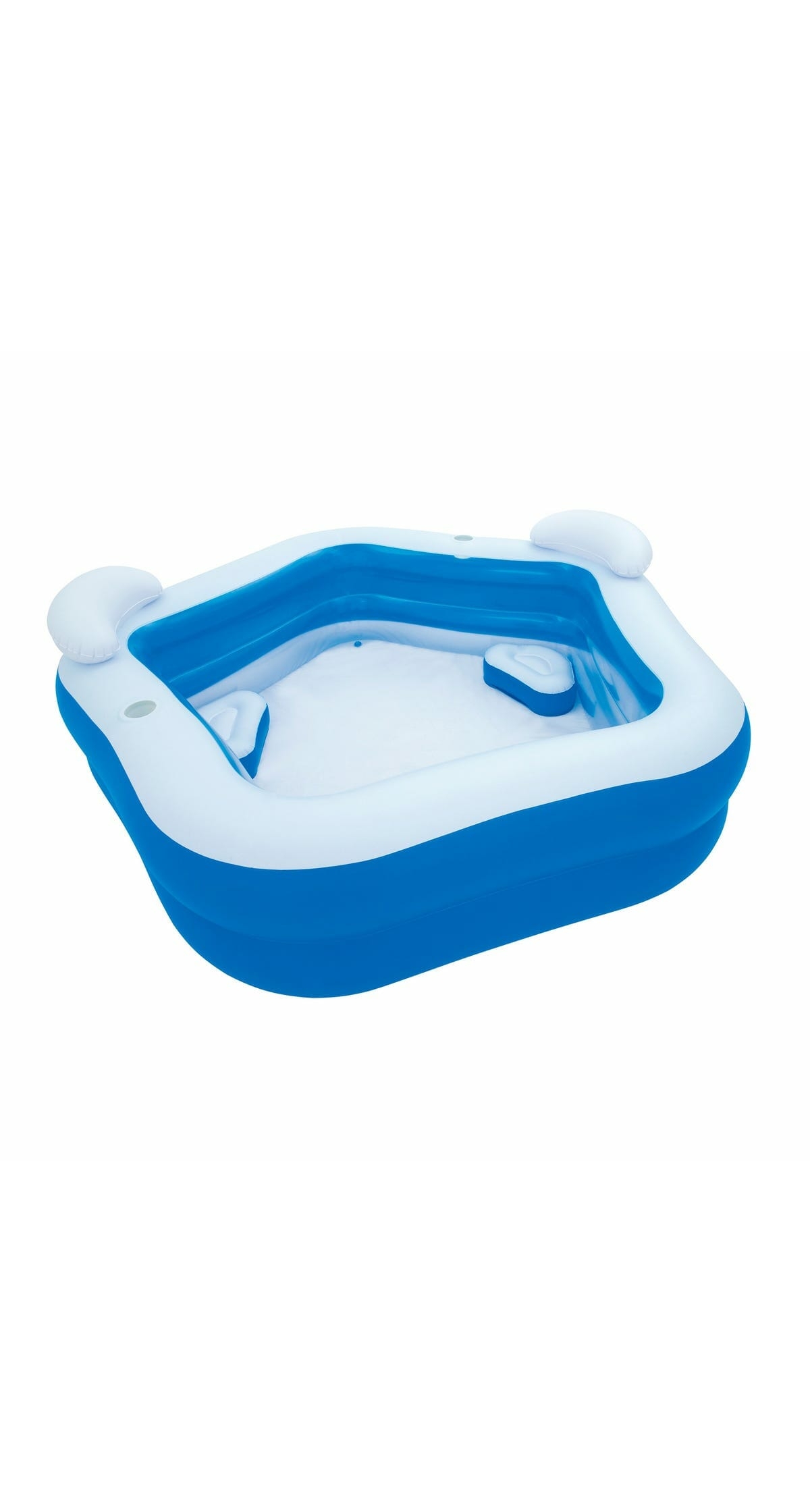 Bestway Pentagon Vinyl Family Fun Pool 213x207x68cm (Online Only)