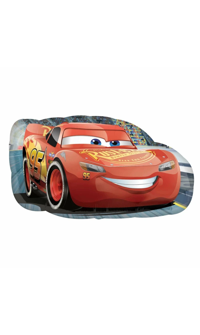 Cars Lightning McQueen SuperShape Foil Balloon - 76cm x 43cm