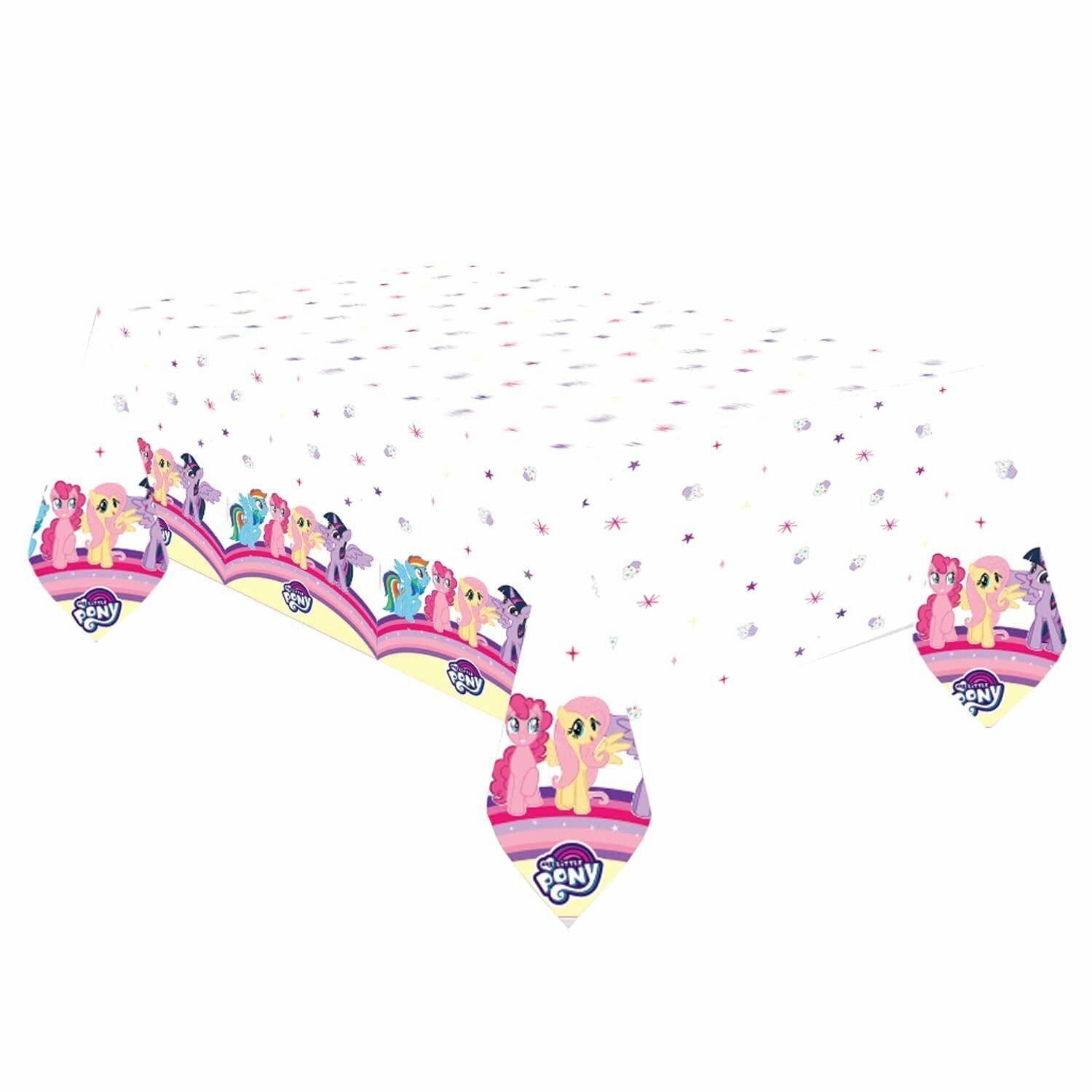 My Little Pony Plastic Table Cover - 1.8 m x 1.2 m