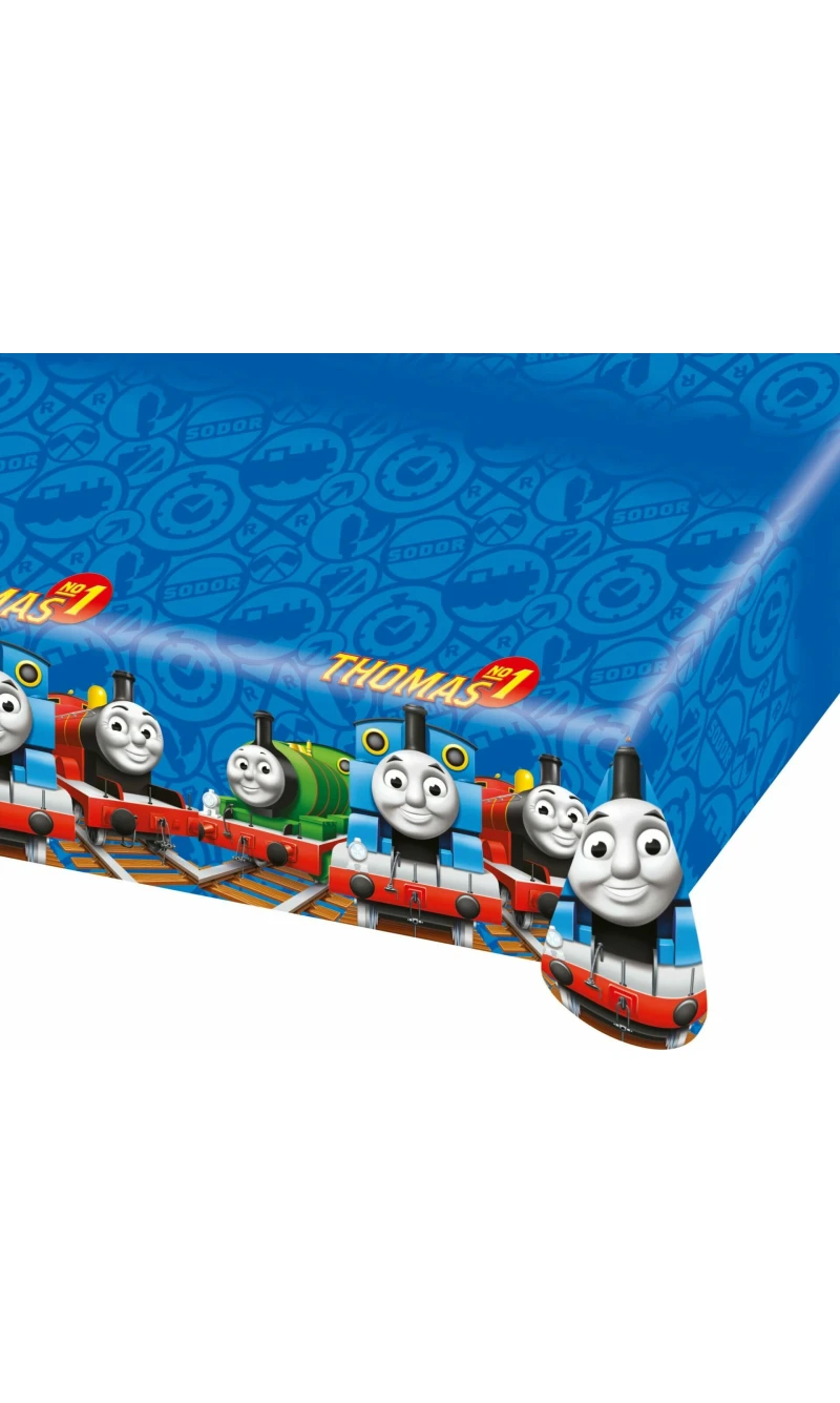Thomas & Friends Plastic Tablecover - 120cm x 180cm