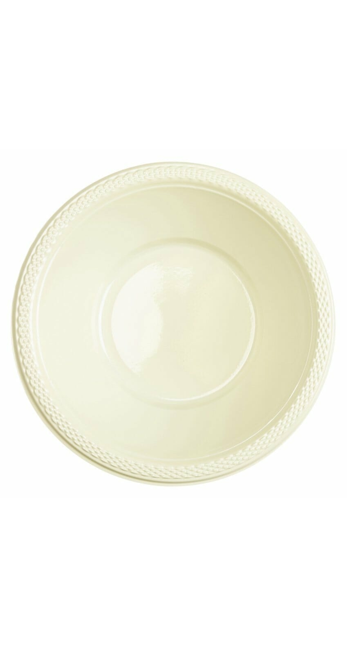 Vanilla Crème - 10 x Plastic Bowls 355ml